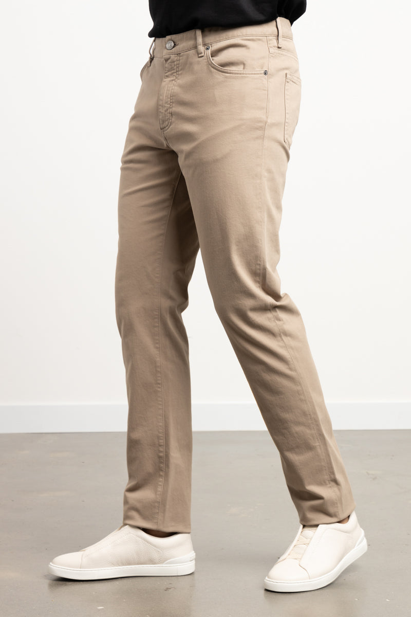 Zegna Stretch-Cotton Pants, Pants