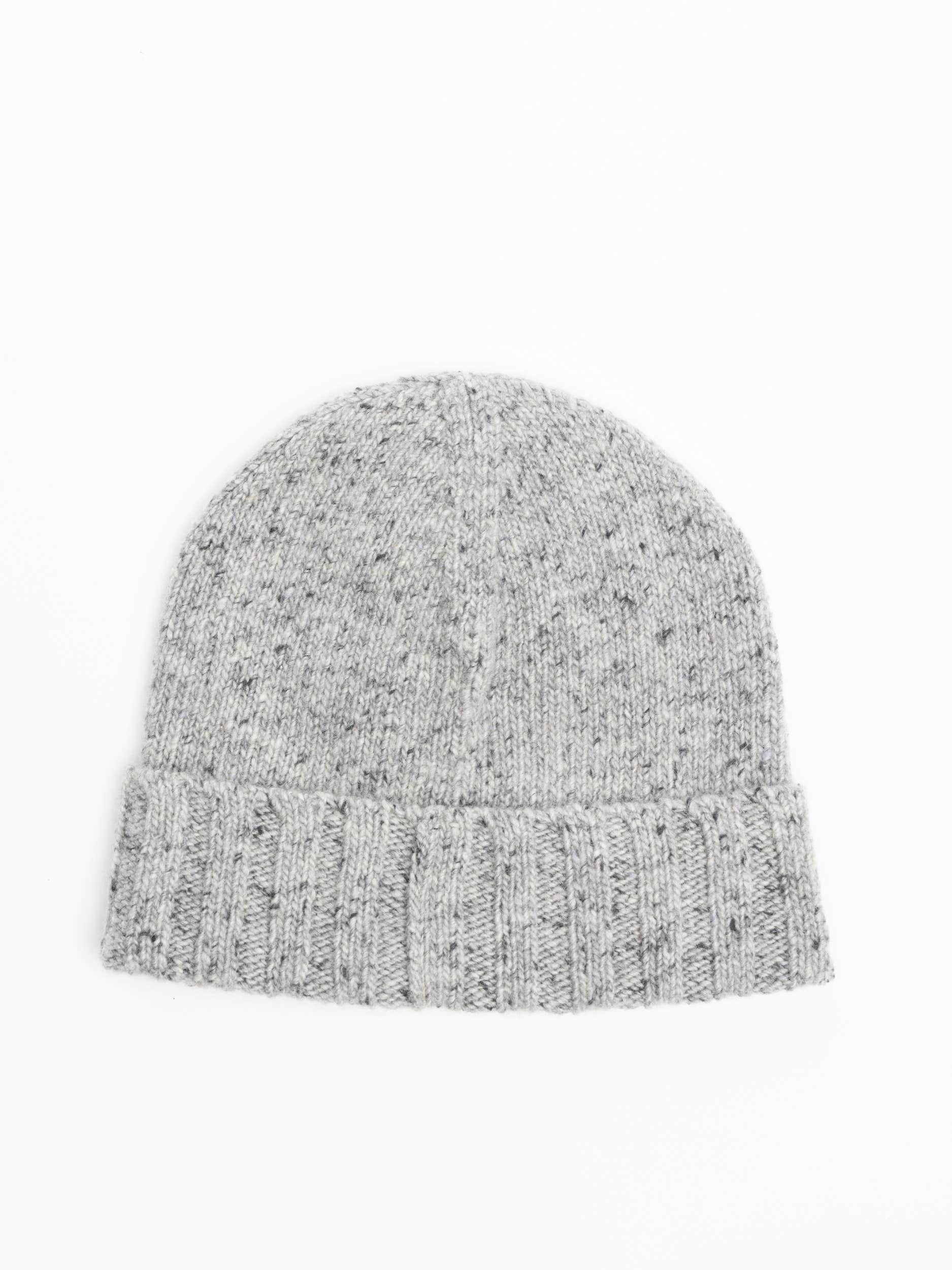 Grey Oasi Cashmere Beanie