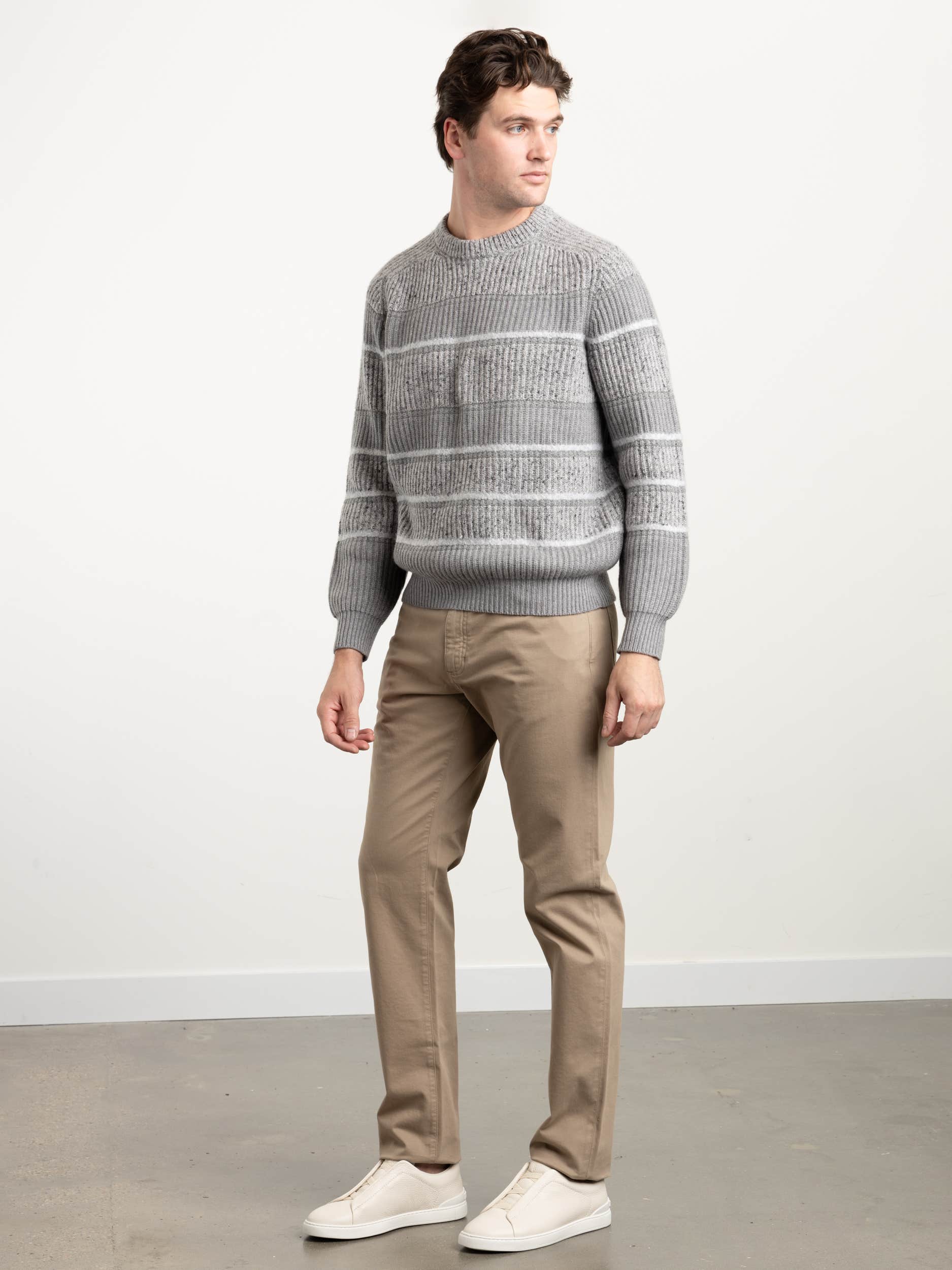 Khaki 5-Pocket City Fit Jeans