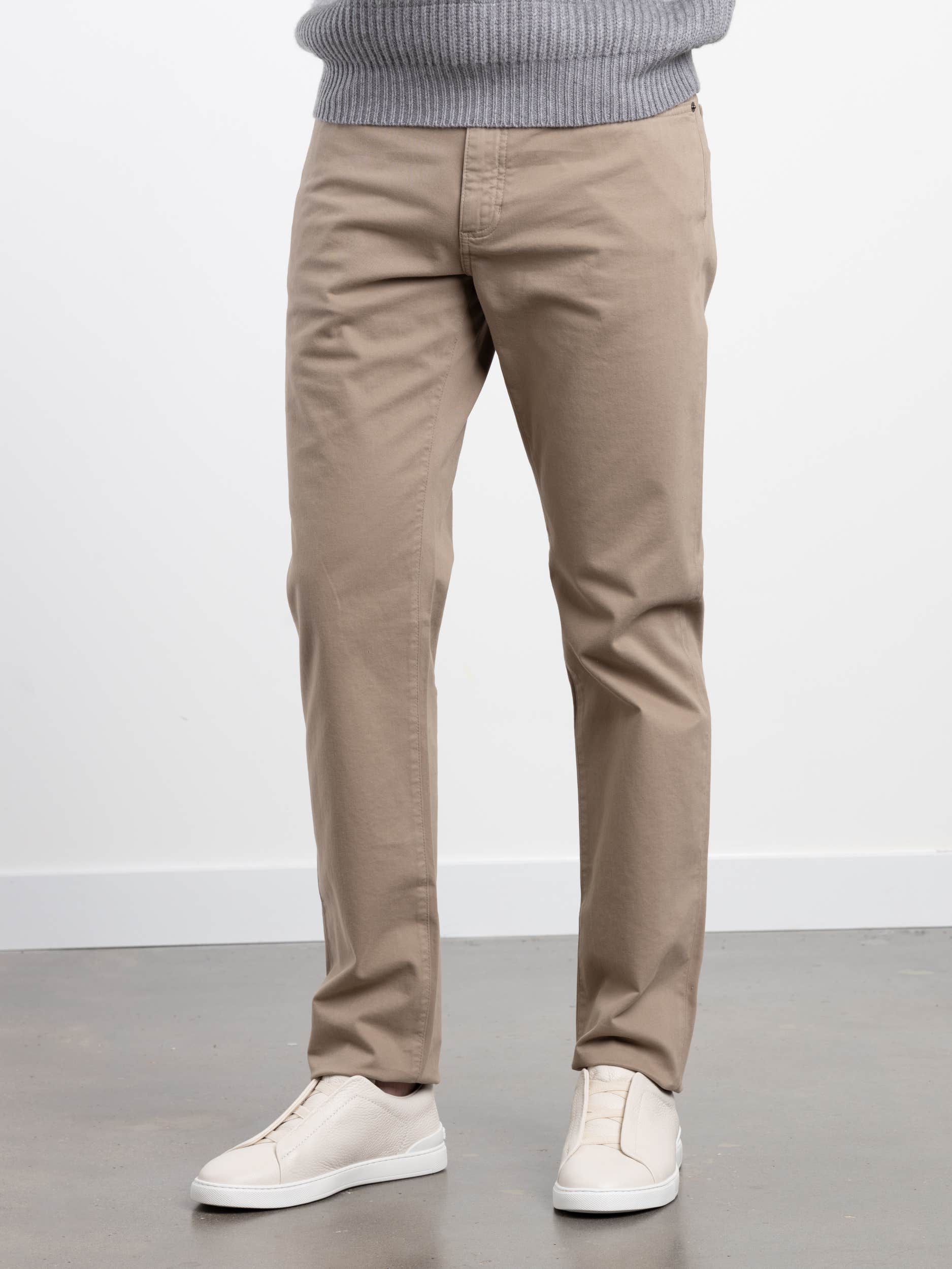 Khaki 5-Pocket City Fit Jeans