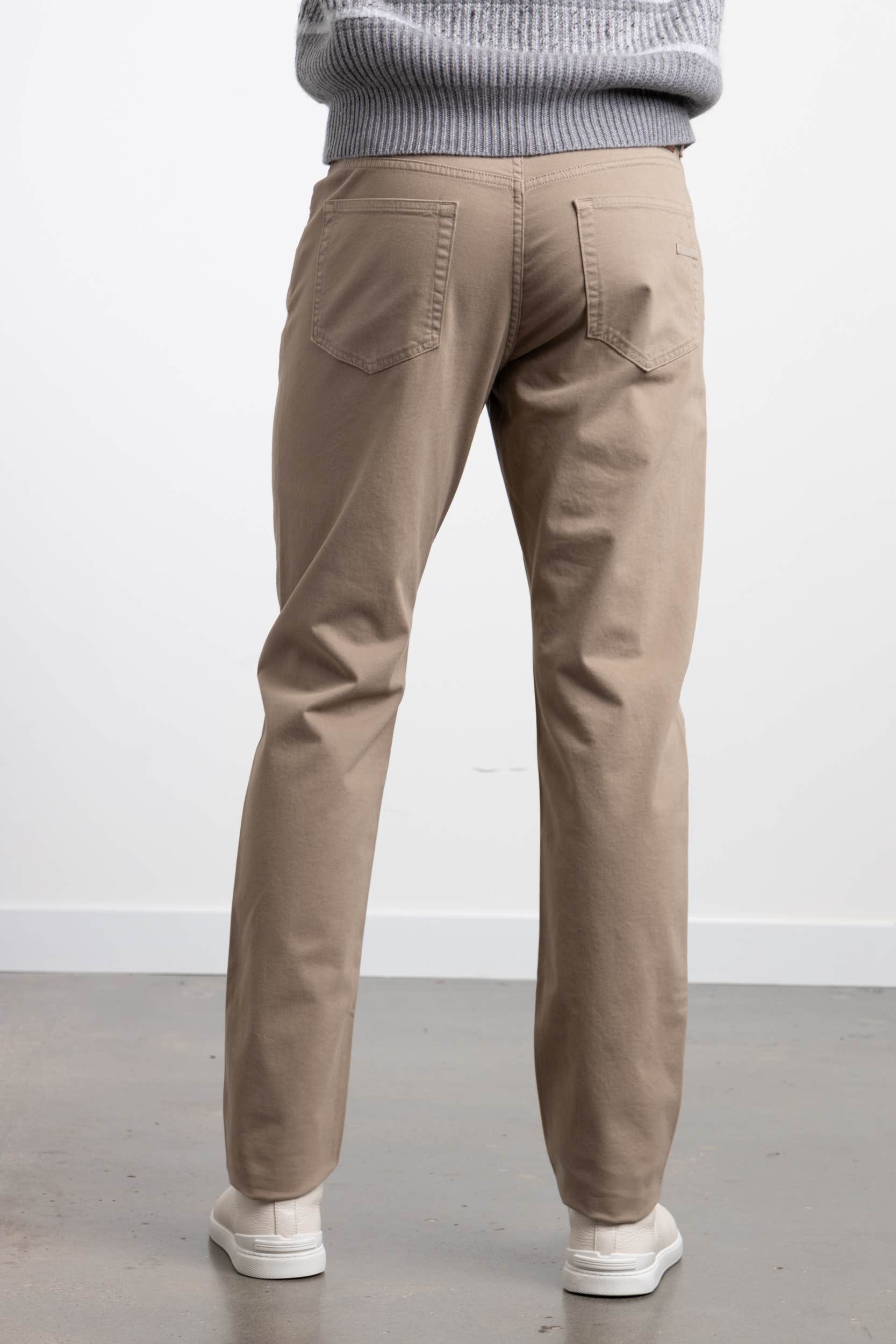 Khaki 5-Pocket City Fit Jeans