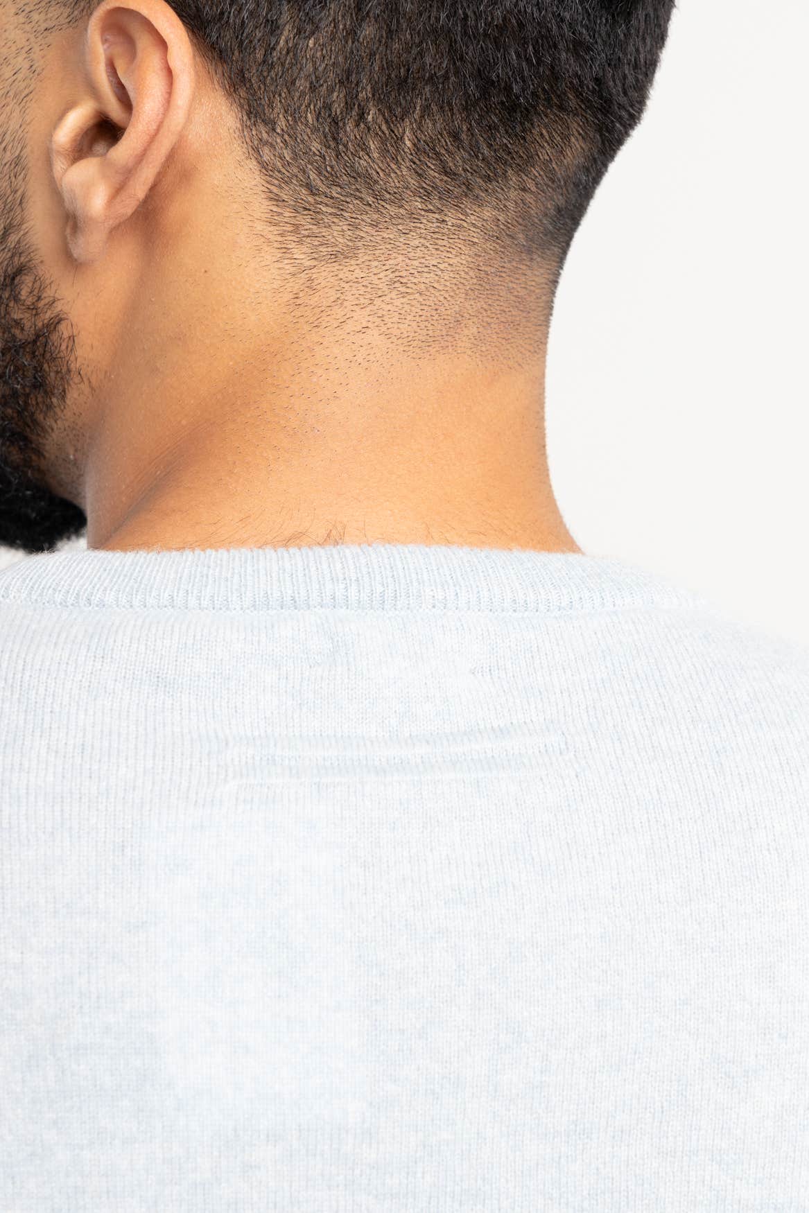 Light Blue Oasi Cashmere Crewneck