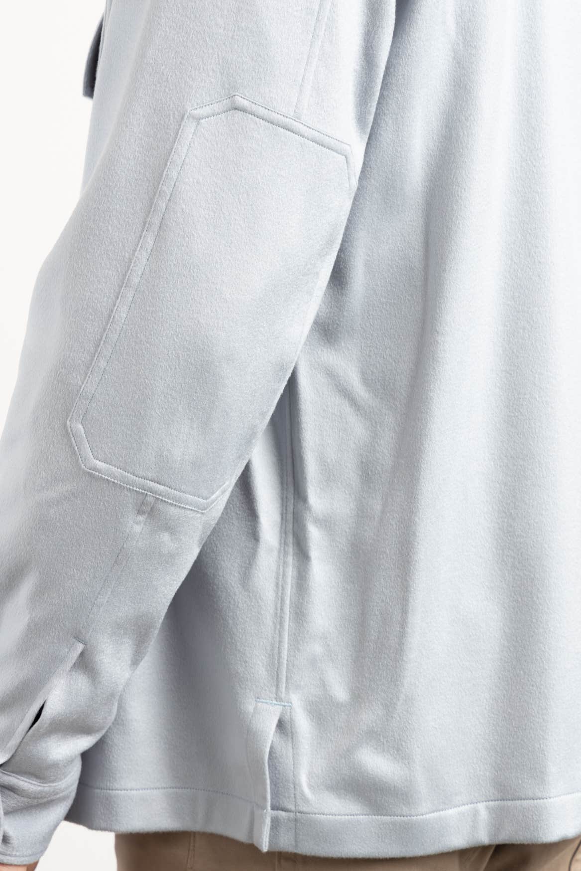 Light Blue Oasi Cashmere Overshirt