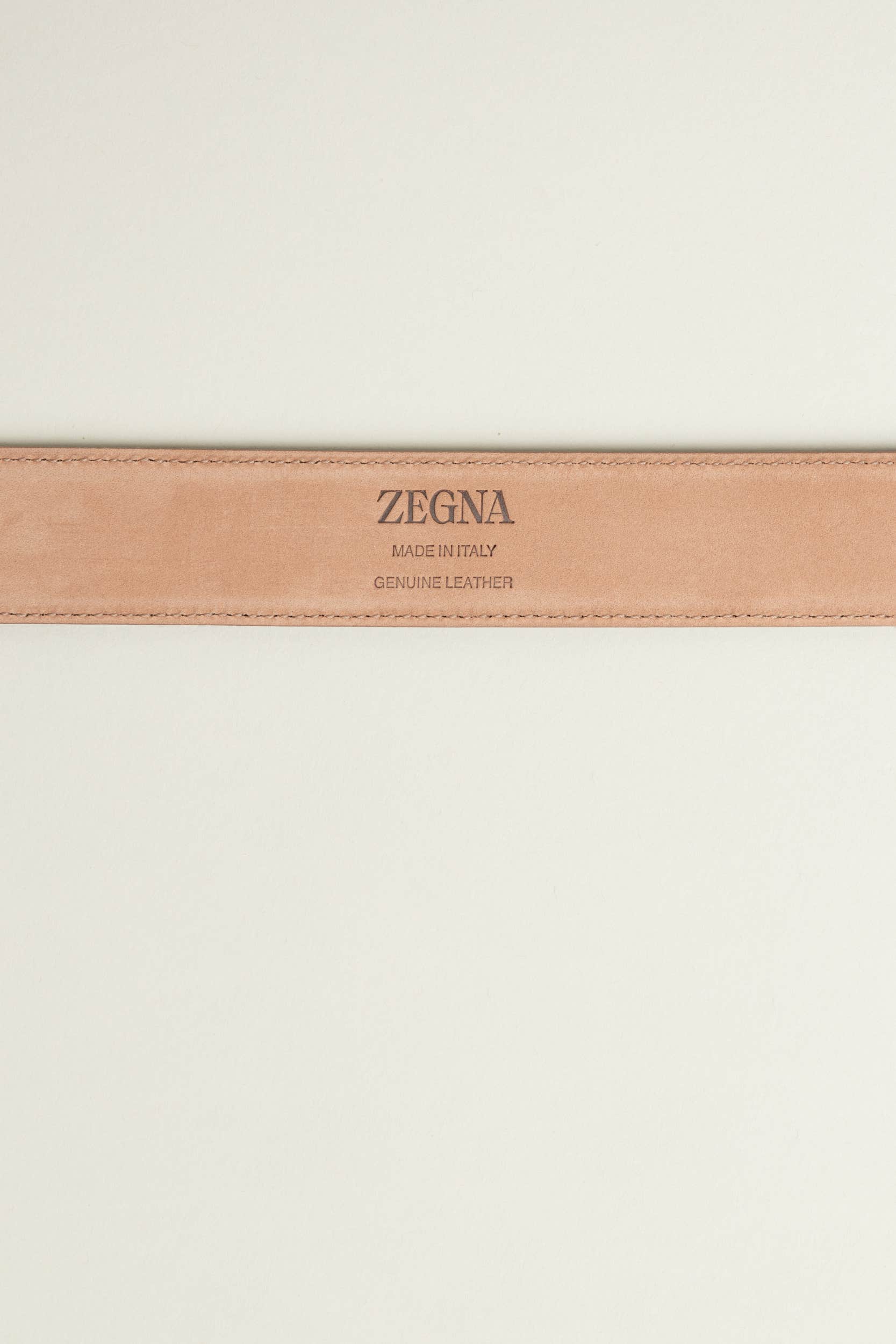 Beige Suede Belt