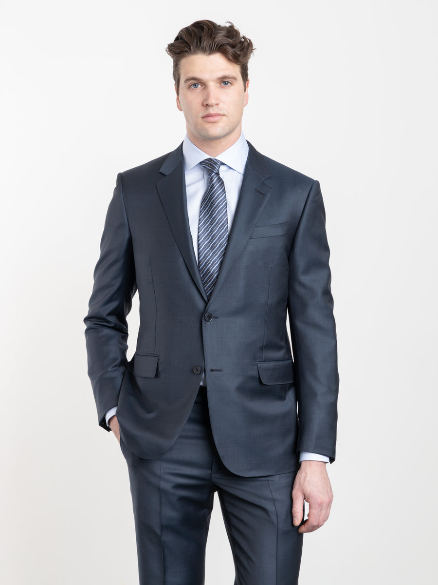Navy Trofeo Wool Suit