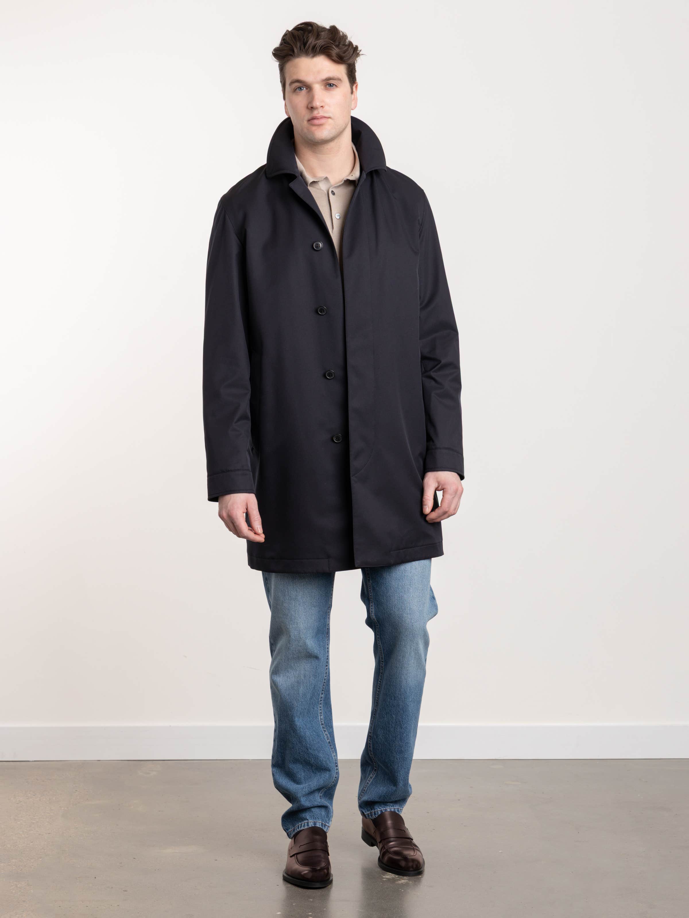 Navy Motorin 300cc Microfiber Rain Coat