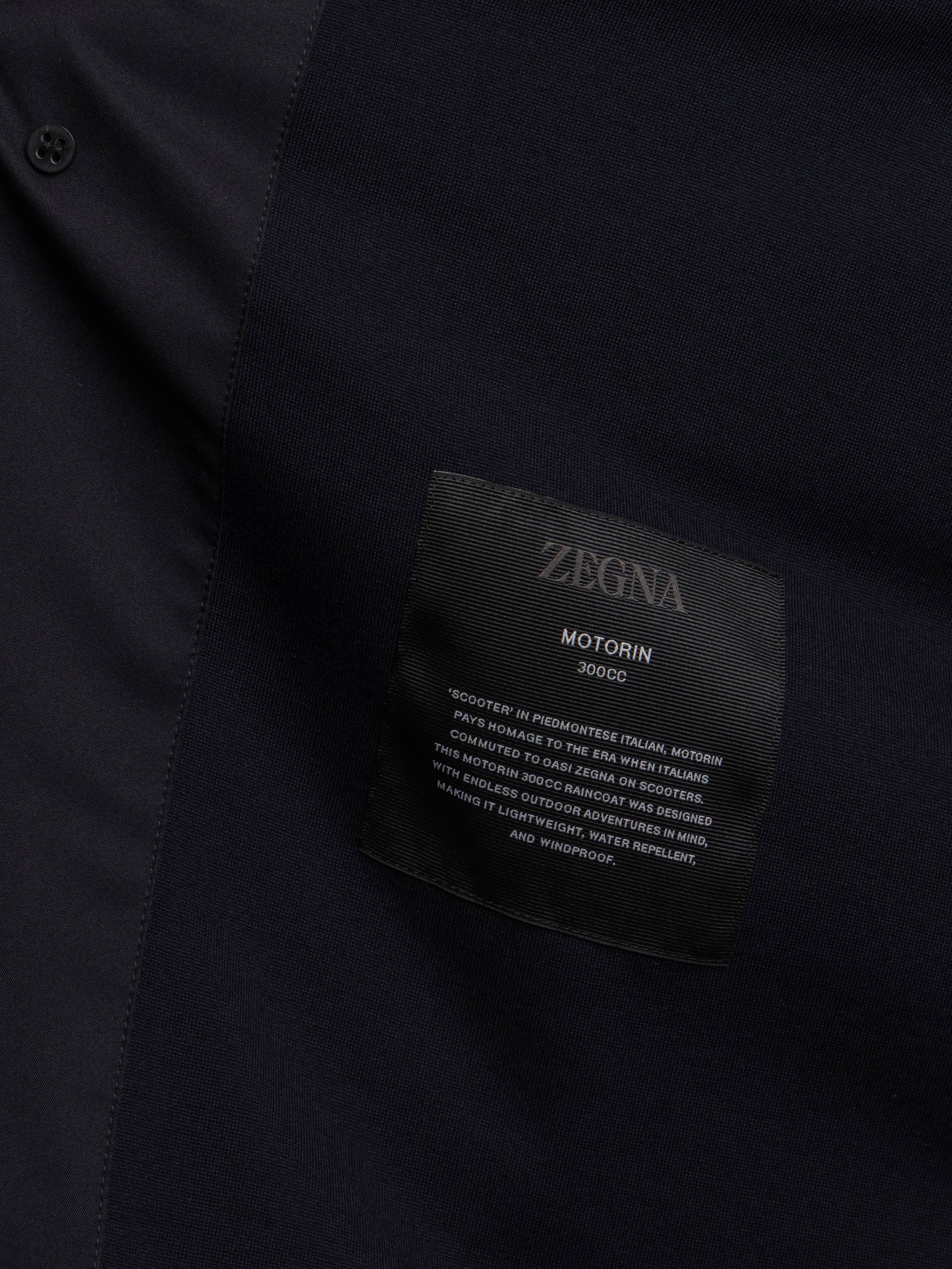 Navy Motorin 300cc Microfiber Rain Coat