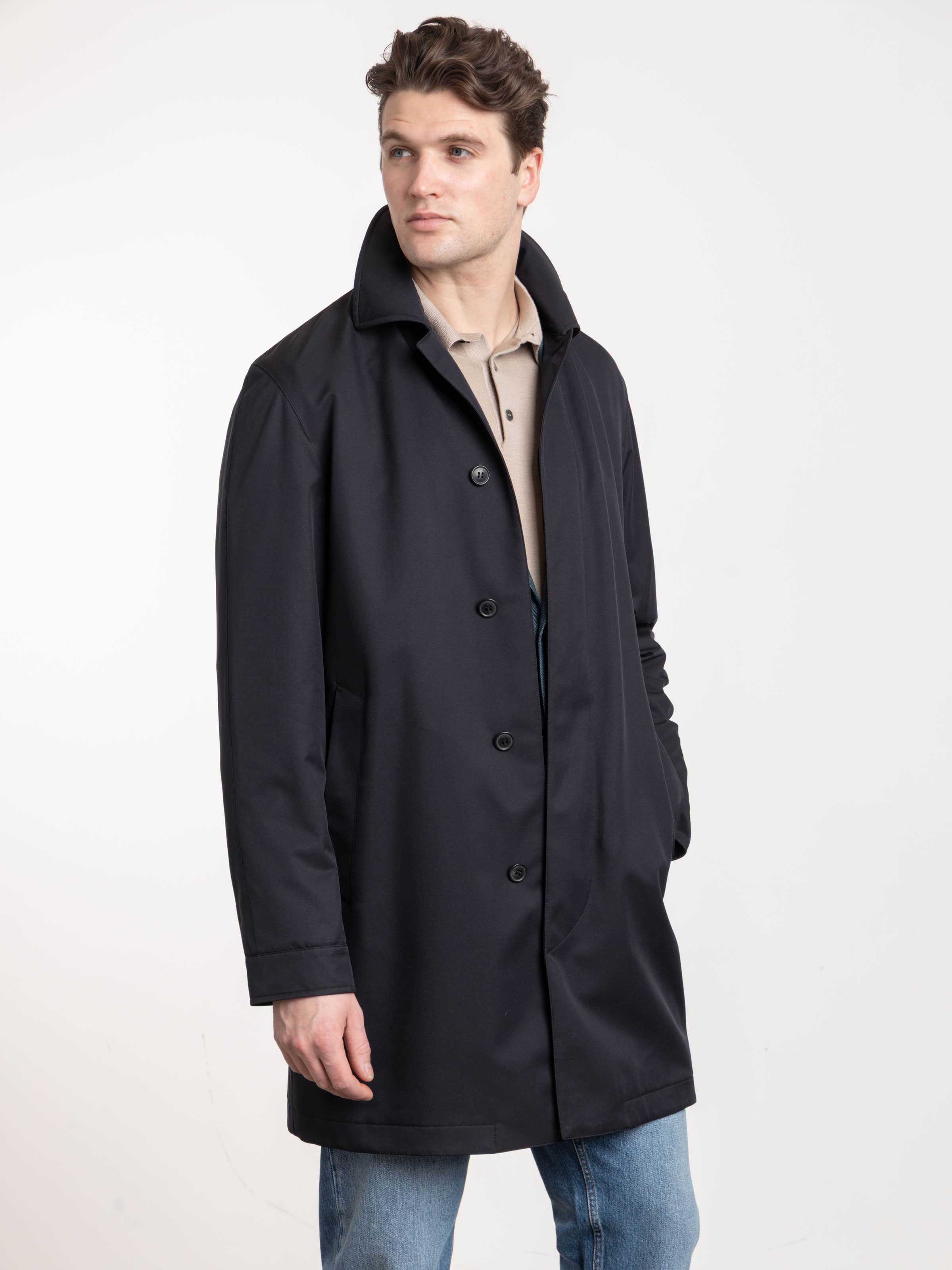 Navy Motorin 300cc Microfiber Rain Coat