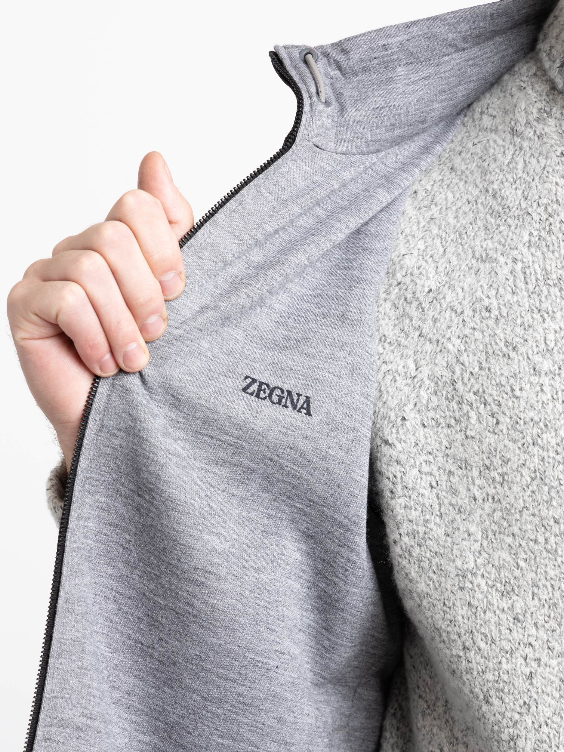 Nylon Black and Grey Reversible Vest