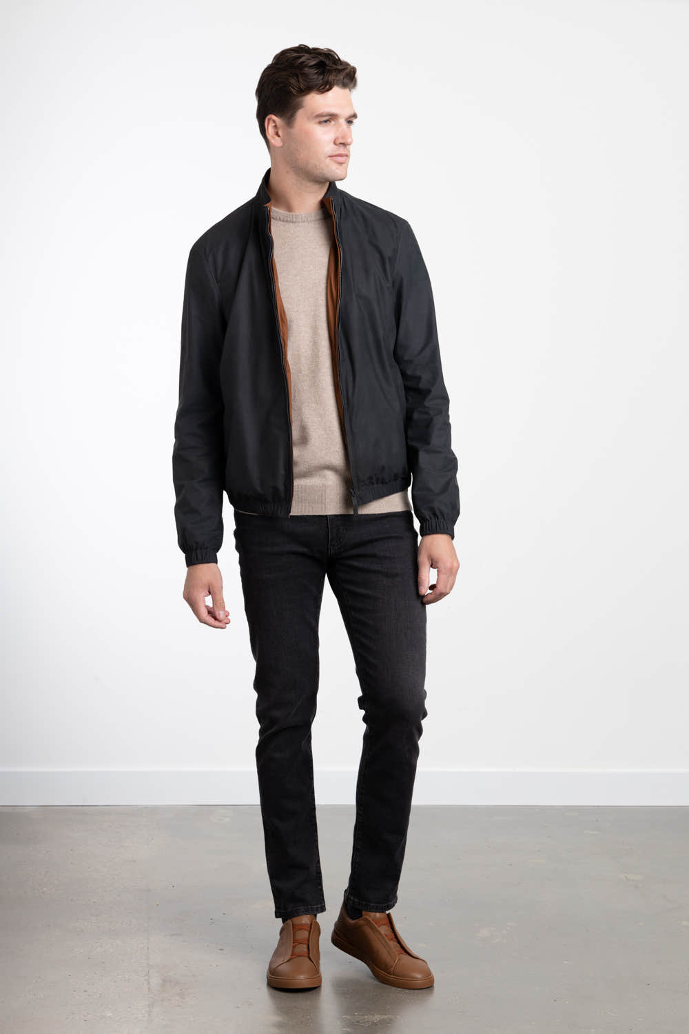 Reversible Leather Jacket