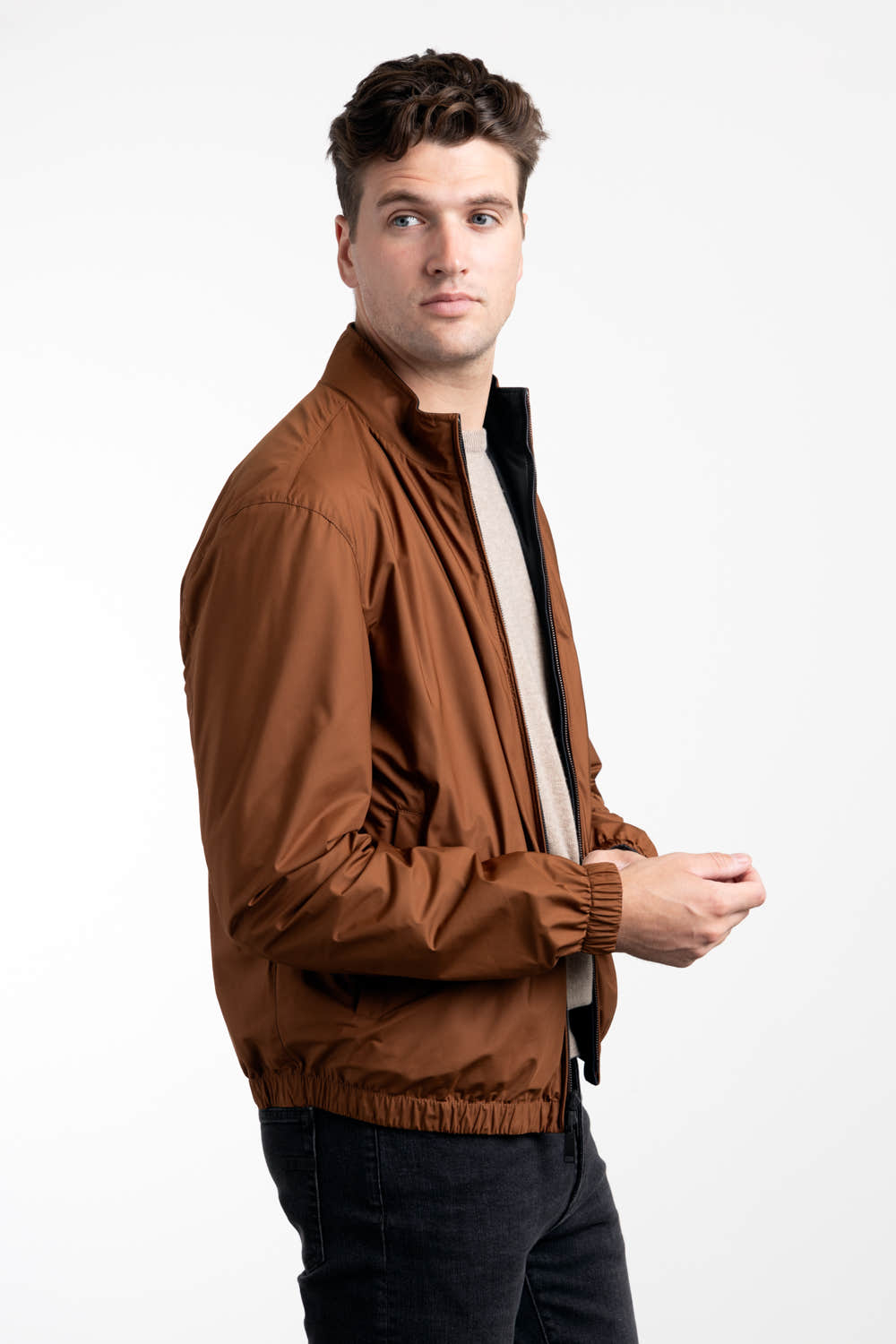 Reversible Leather Jacket