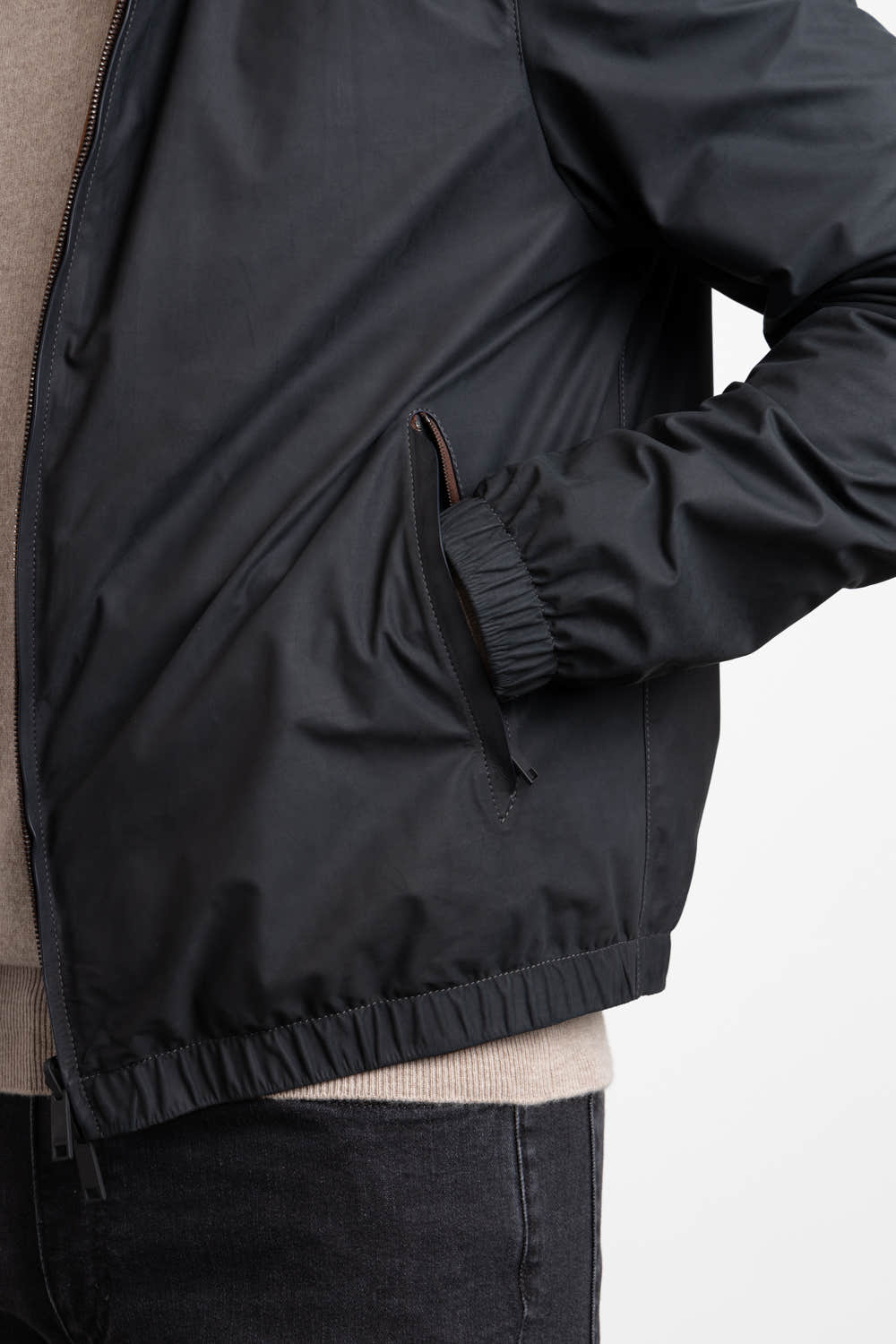 Reversible Leather Jacket