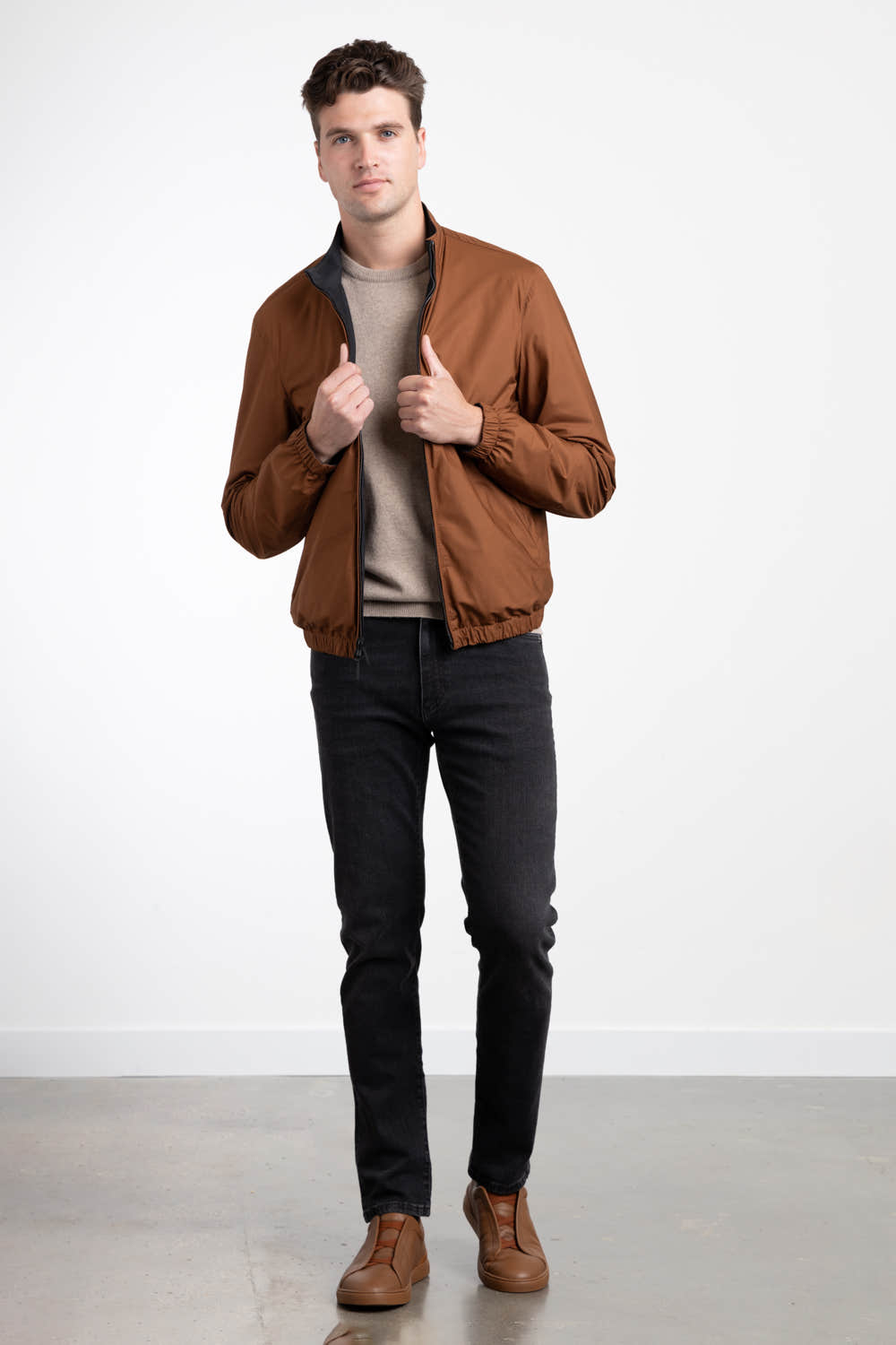 Reversible Leather Jacket