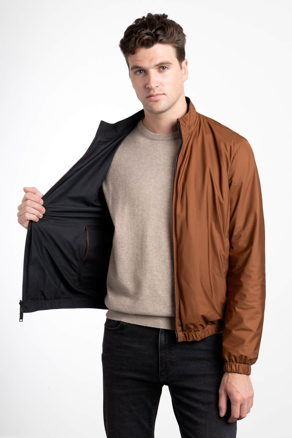 Reversible Leather Jacket