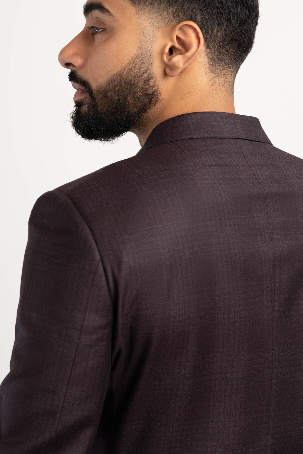 Trofeo Wool Burgundy Suit