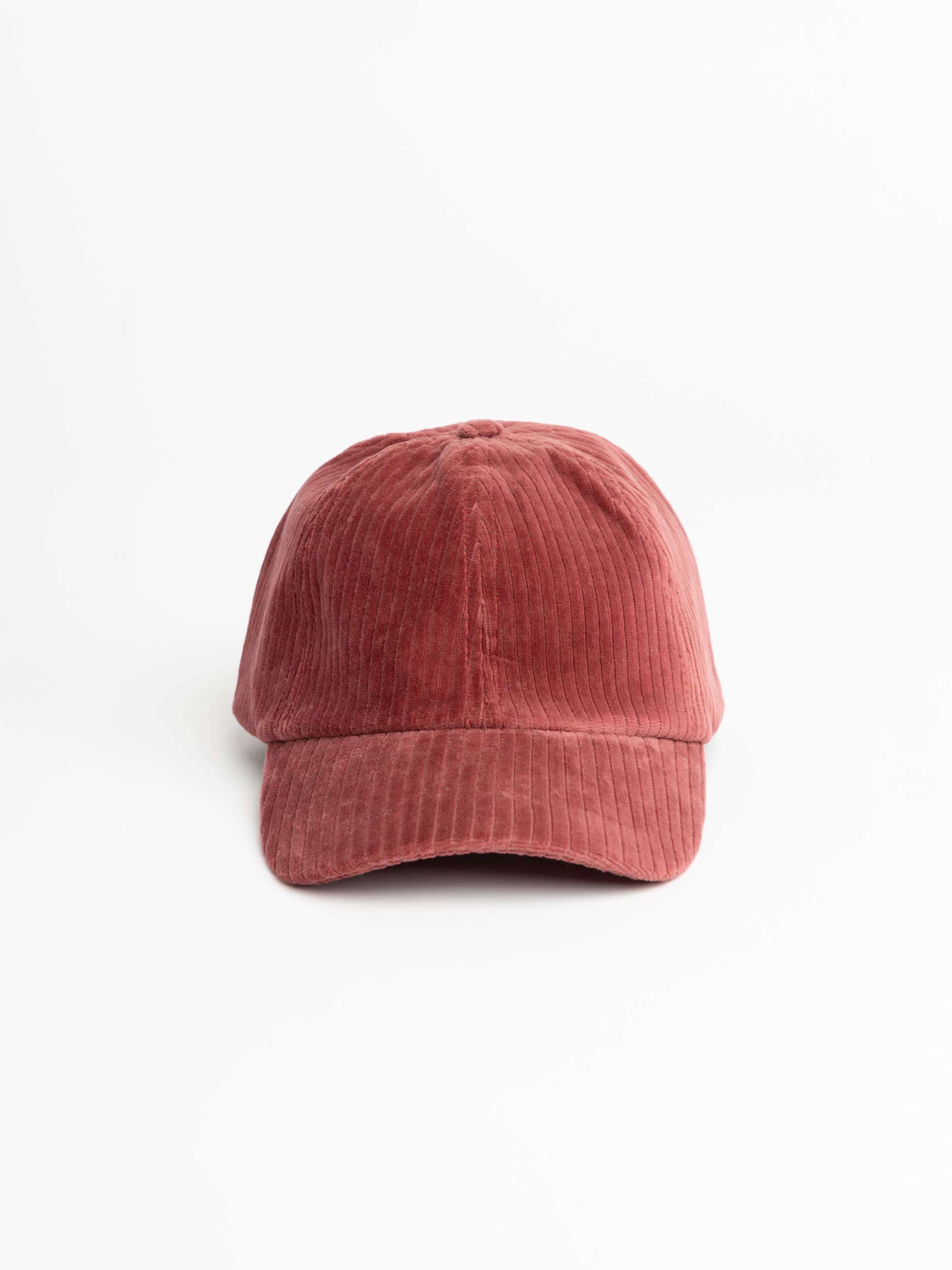 Berry Corduroy 'Oyster' Baseball Cap