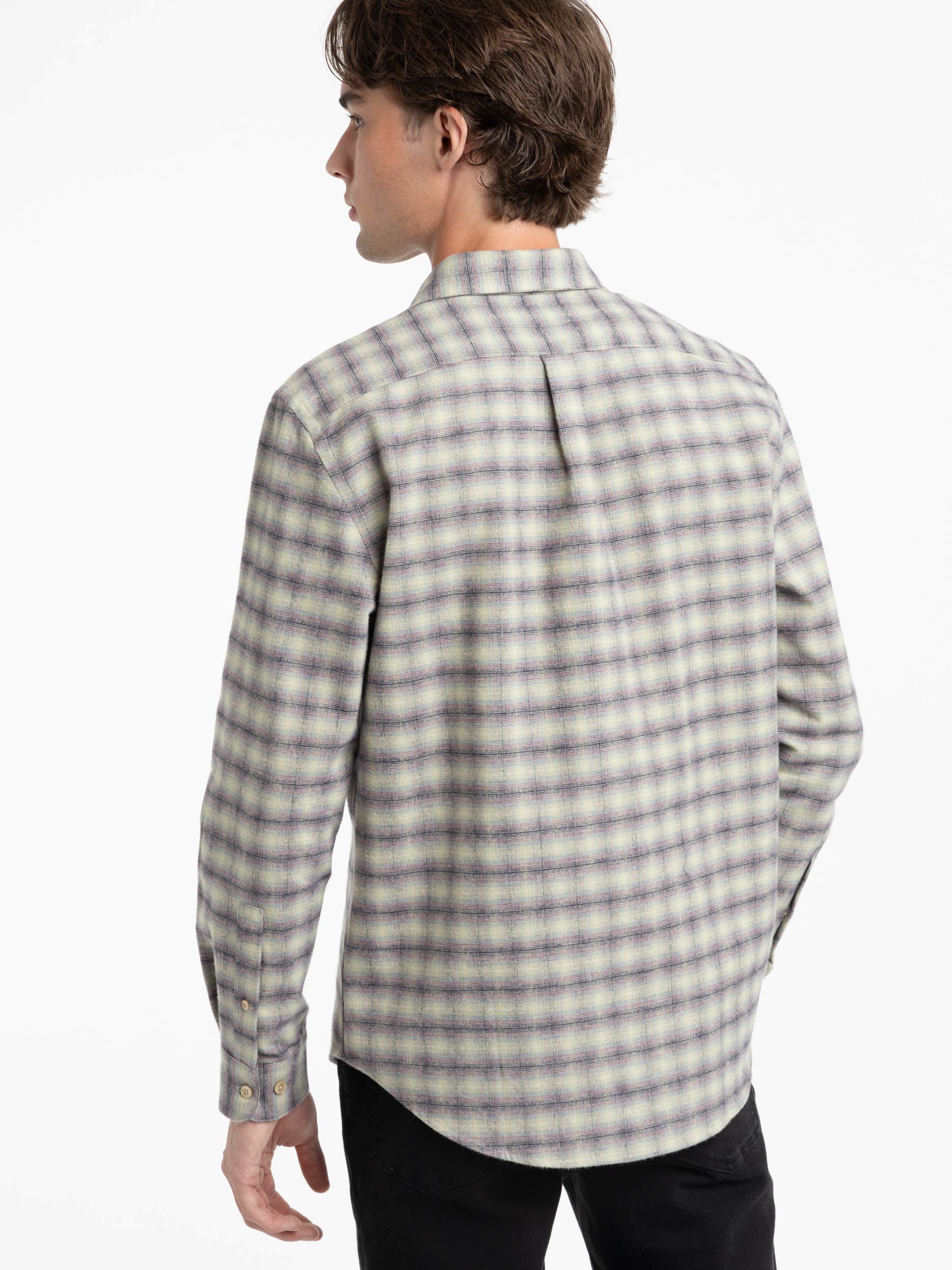 Illusion Green Check Shirt