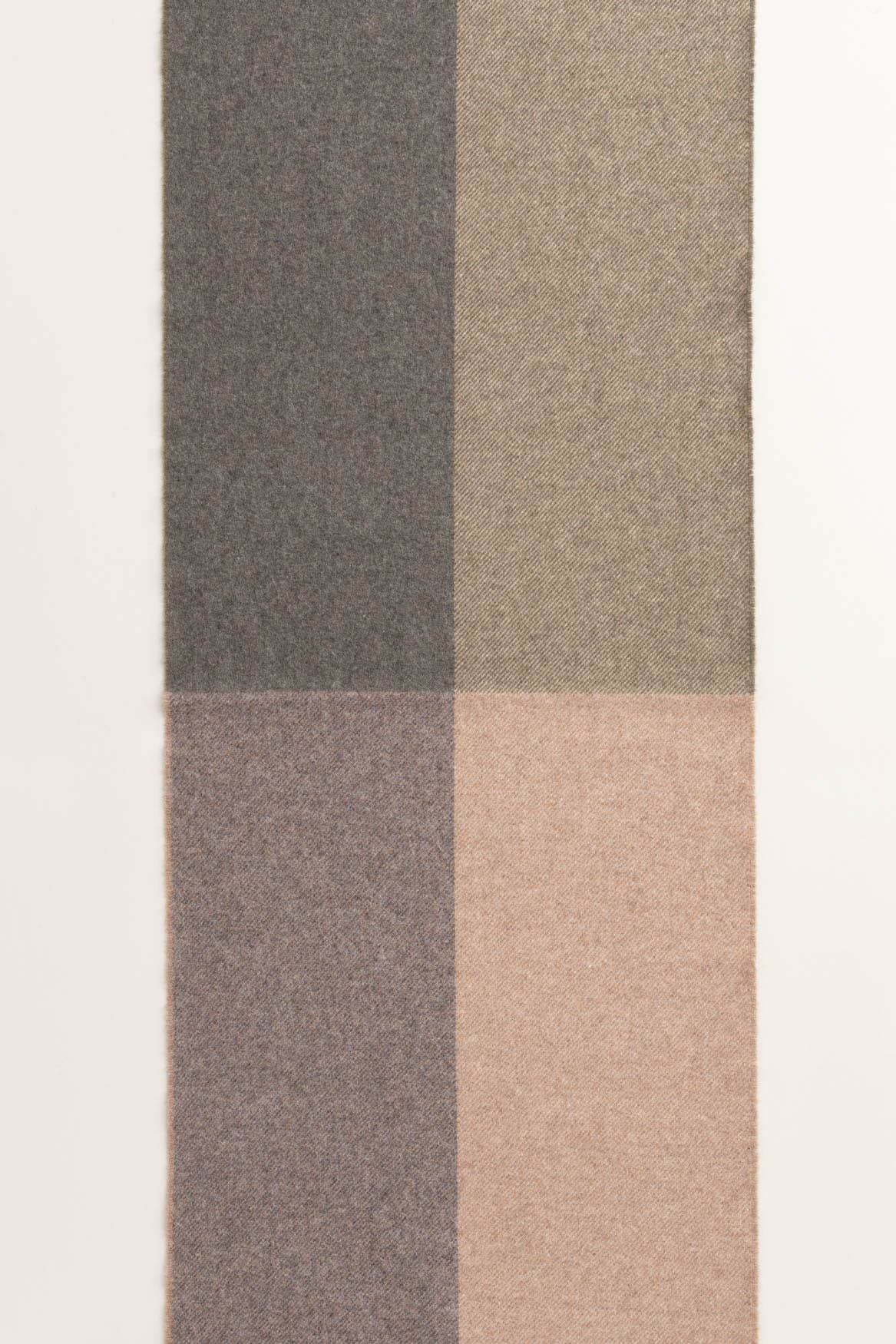 Brook Blaine Olive Cashmere Merino Scarf