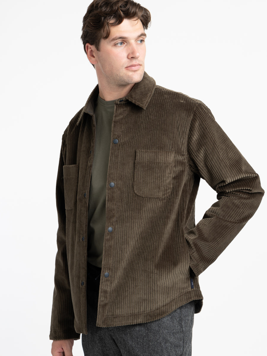 Olive Green Corduroy Reversible Overshirt – The Helm Clothing