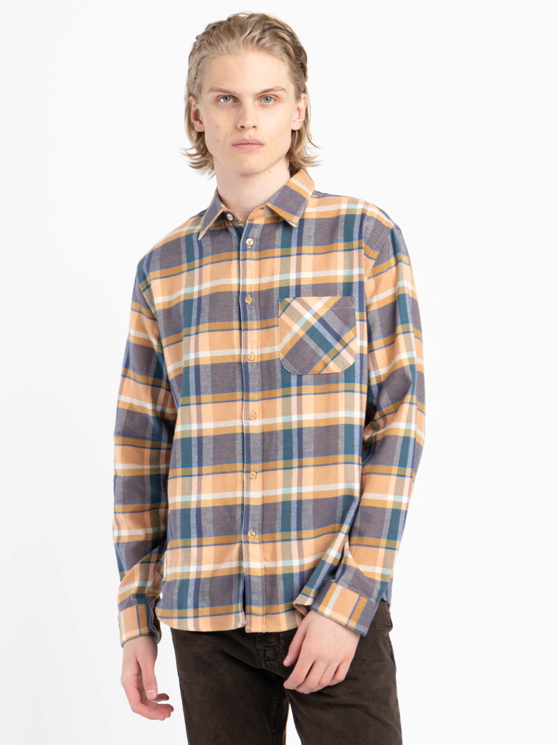 Blue Sussu Flannel Shirt