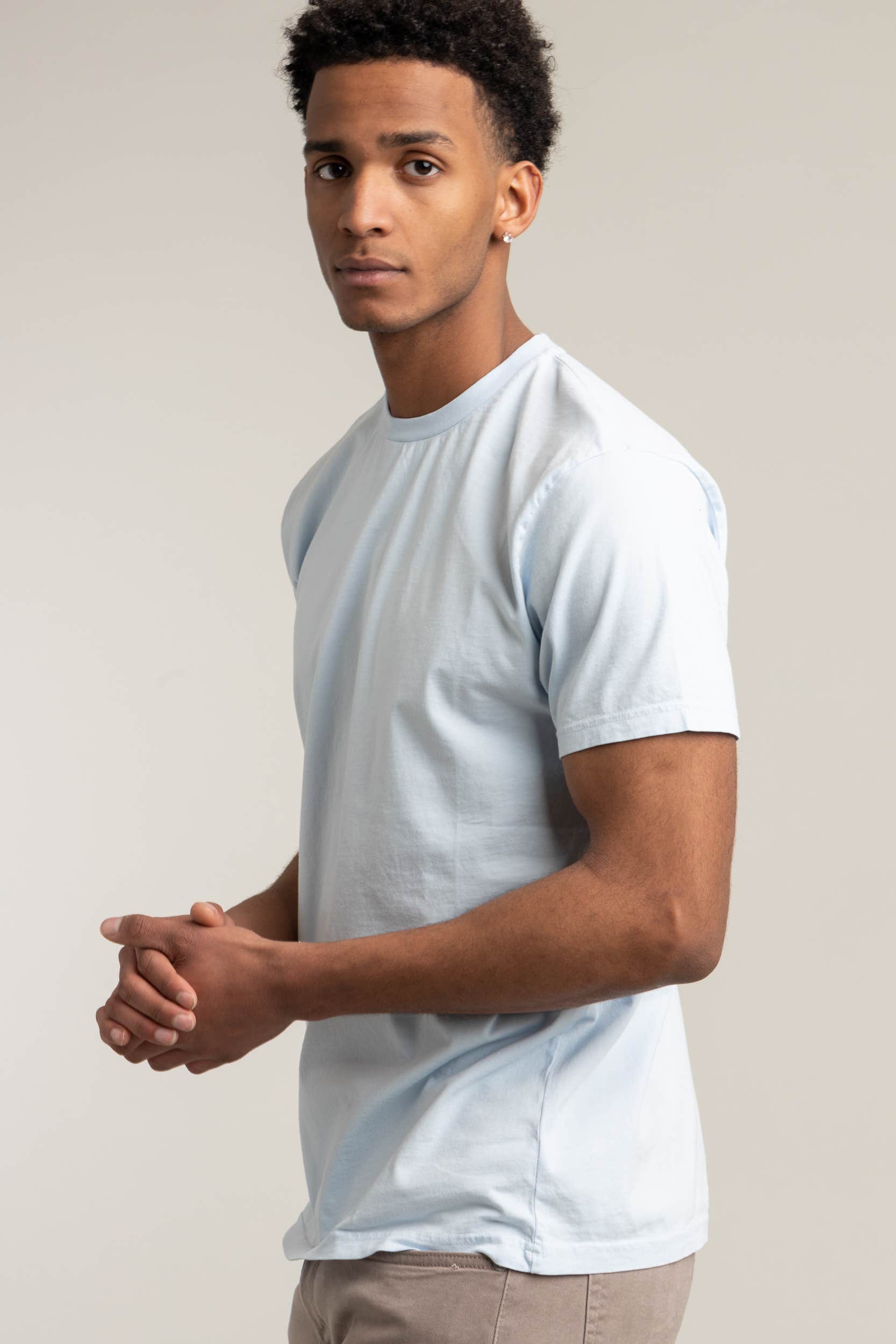 Classic Organic Tee - Polar Blue