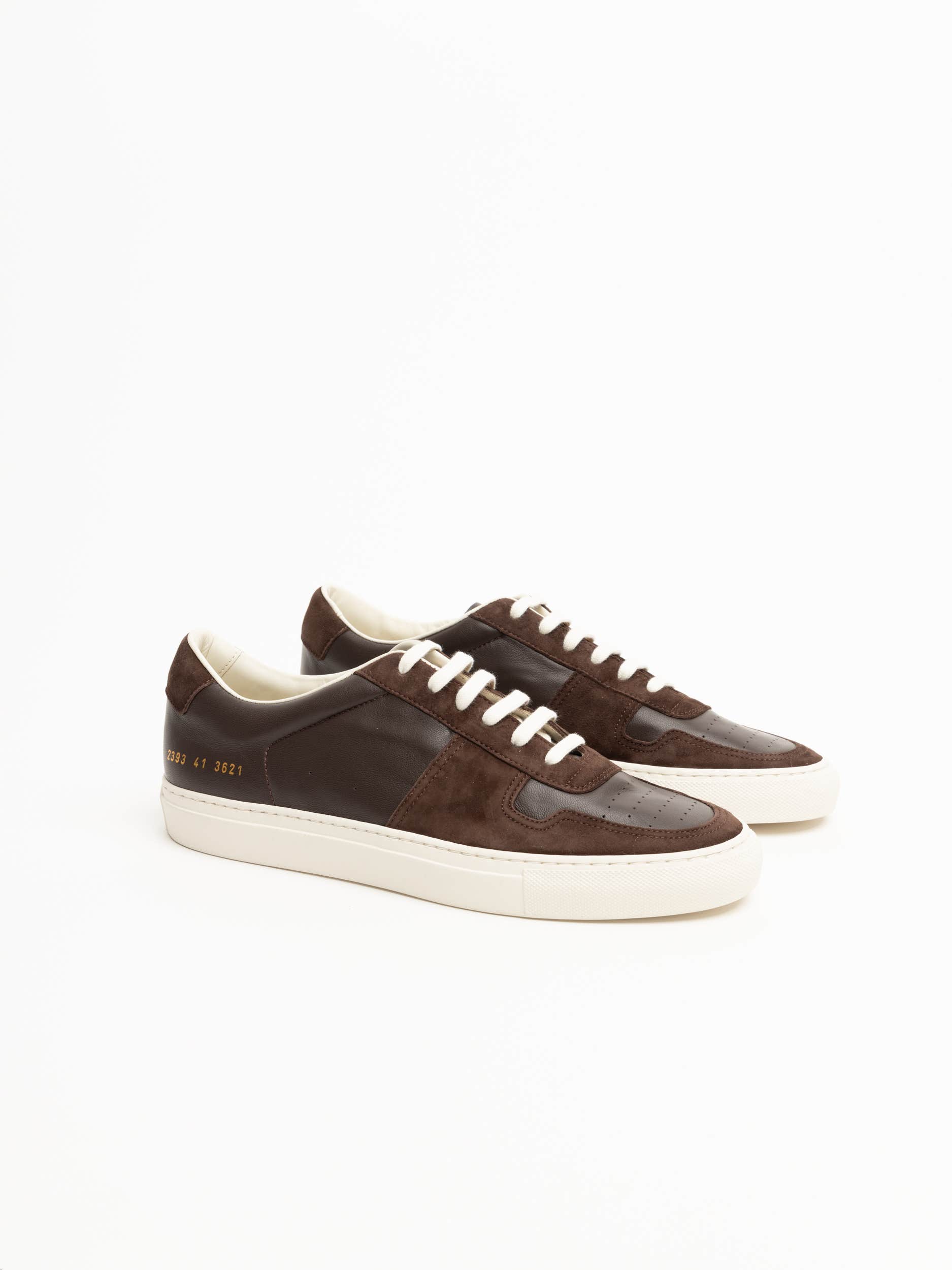 Brown BBall Duo Low Leather Sneakers