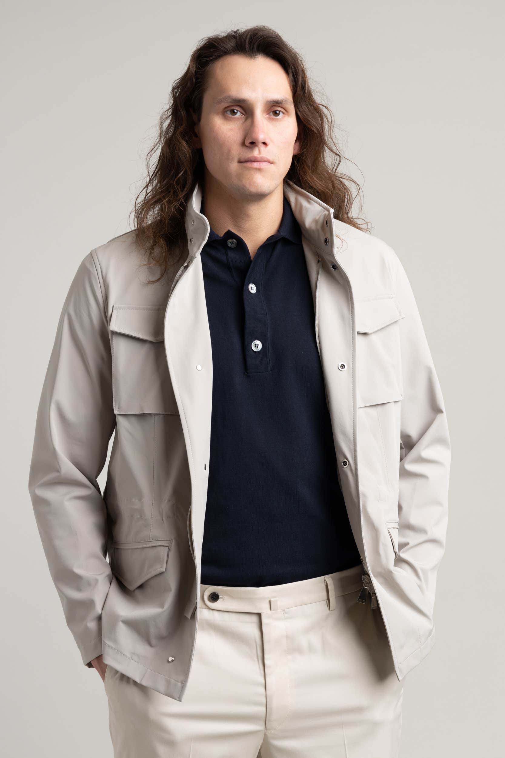 Light Grey Verduzzo Jacket