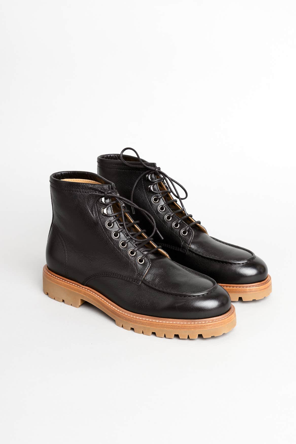 Black Leather Boots
