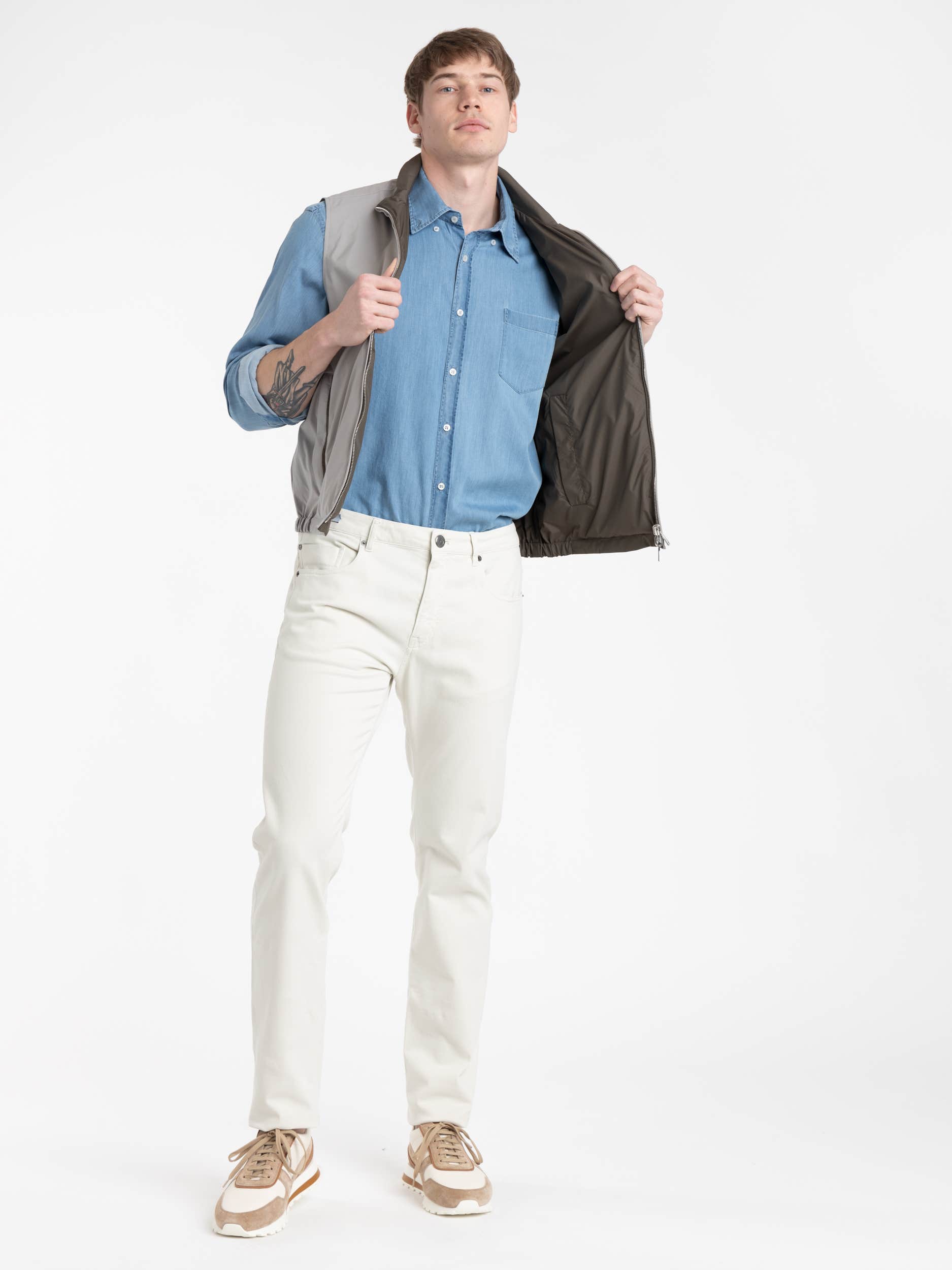 Musk Green/Khaki Typhoon Platinum Reversible Vest