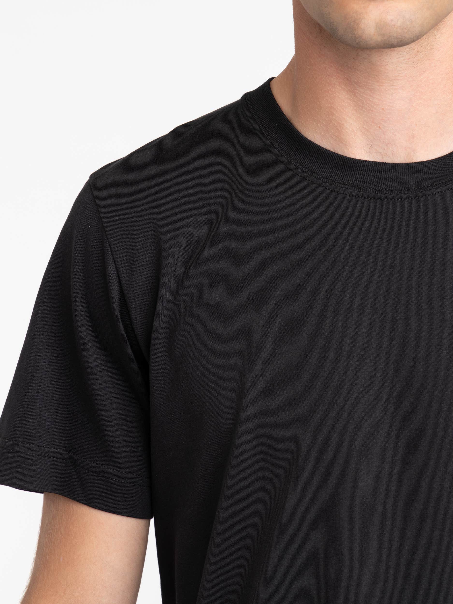 Black Midweight T-Shirt