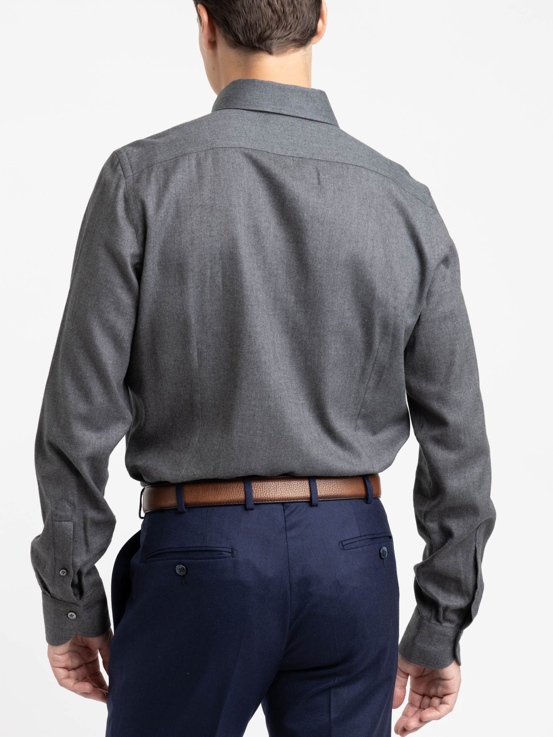 Charcoal Modern Fit Dress Shirt