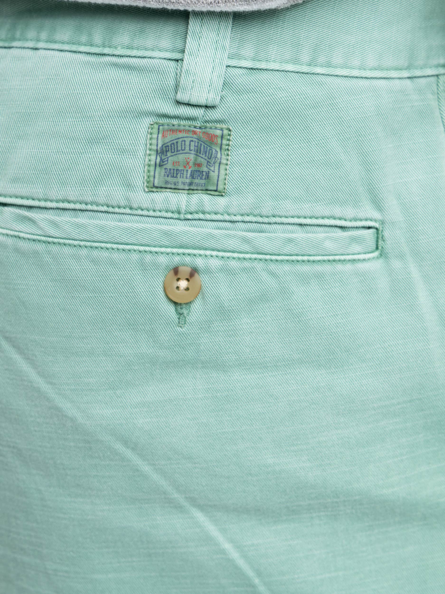 Faded Mint Stretch Straight Fit Chino Short