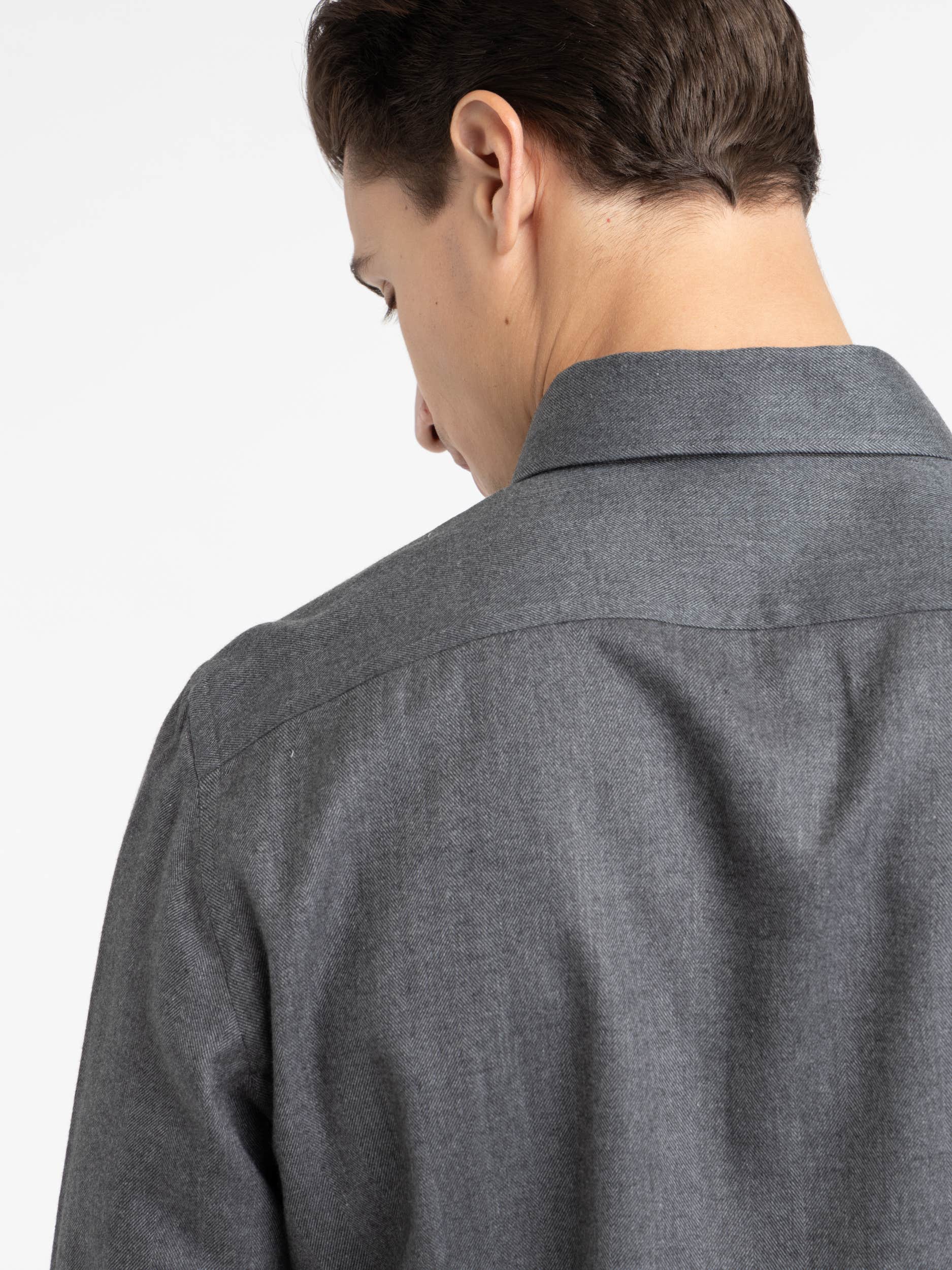 Charcoal Modern Fit Dress Shirt