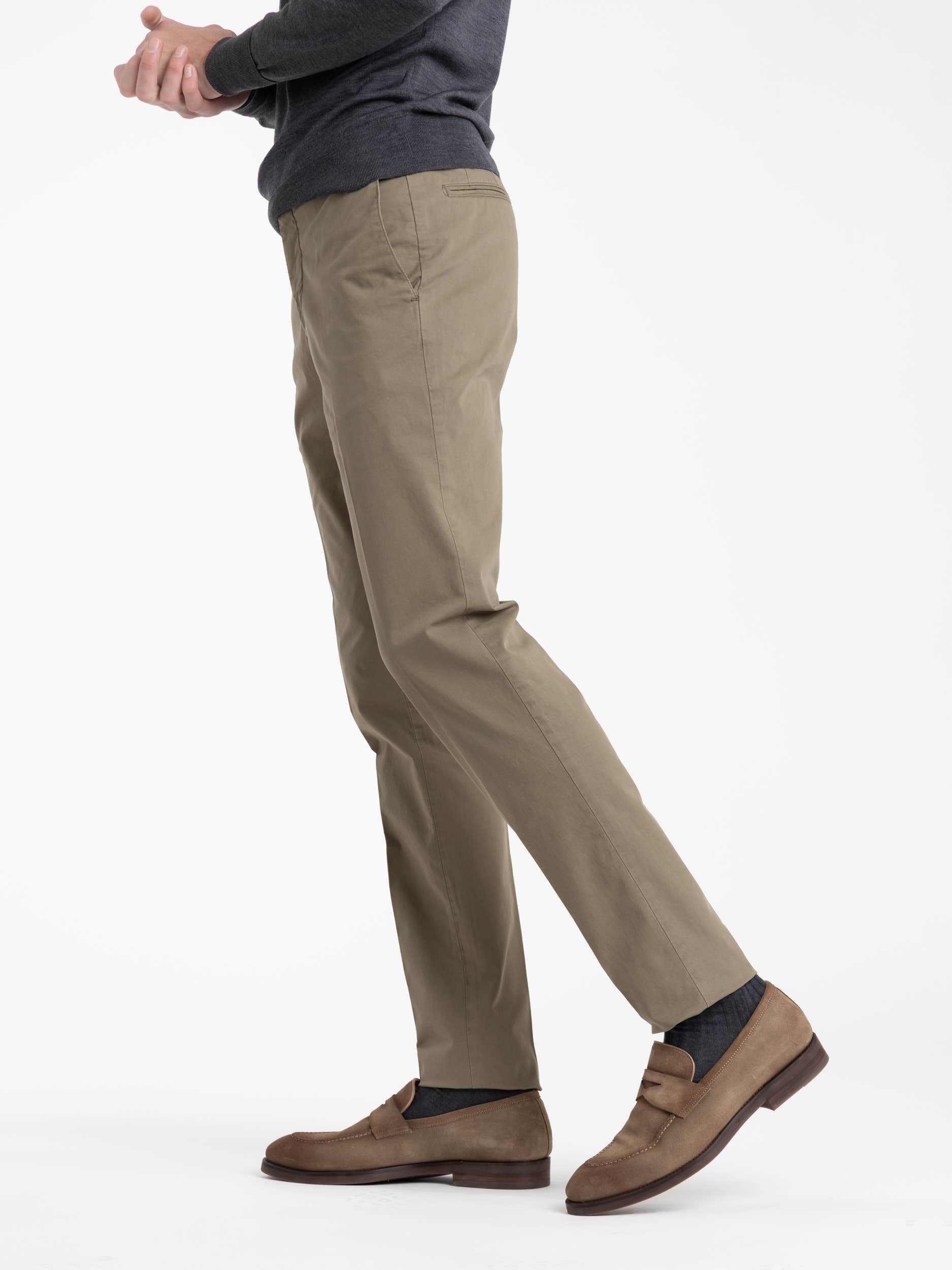 Green Cotton Trousers