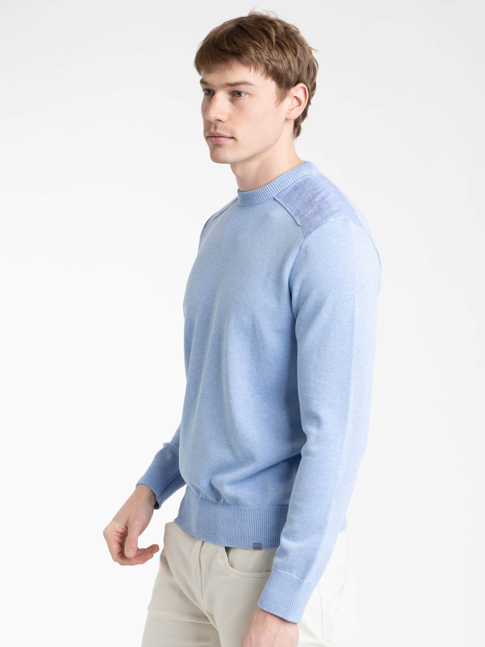Vintage Indigo Sweater with Typhoon® Inserts
