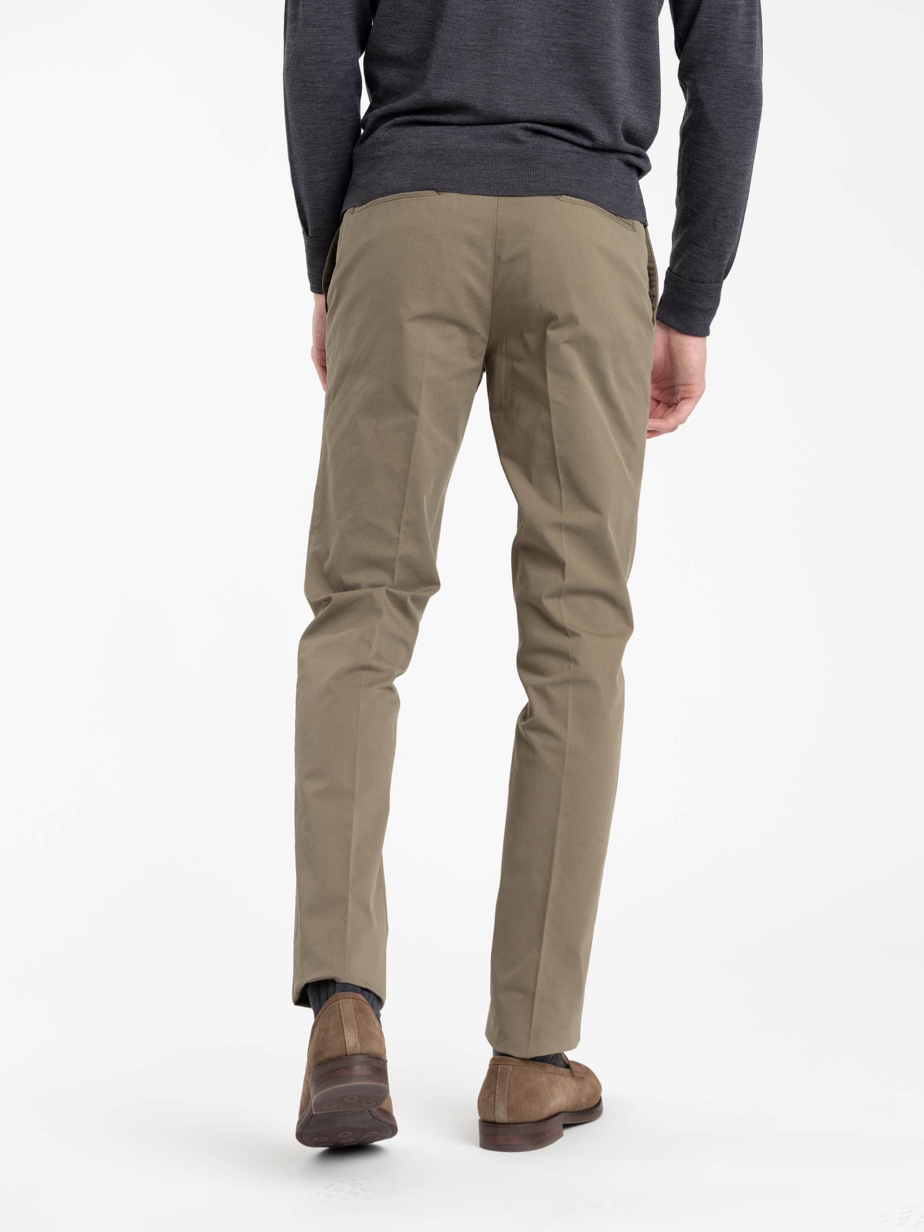 Green Cotton Trousers