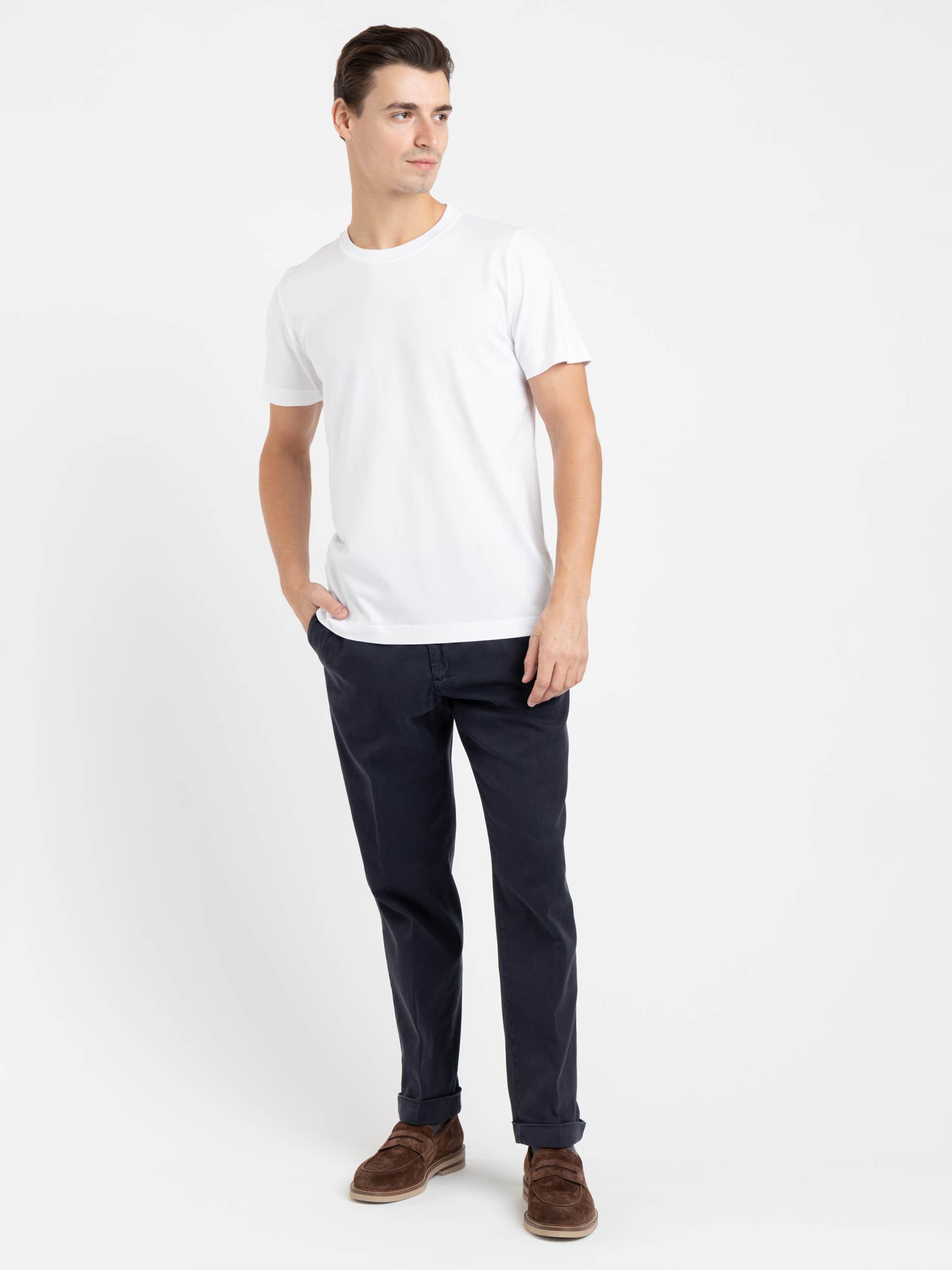 White Midweight T-Shirt