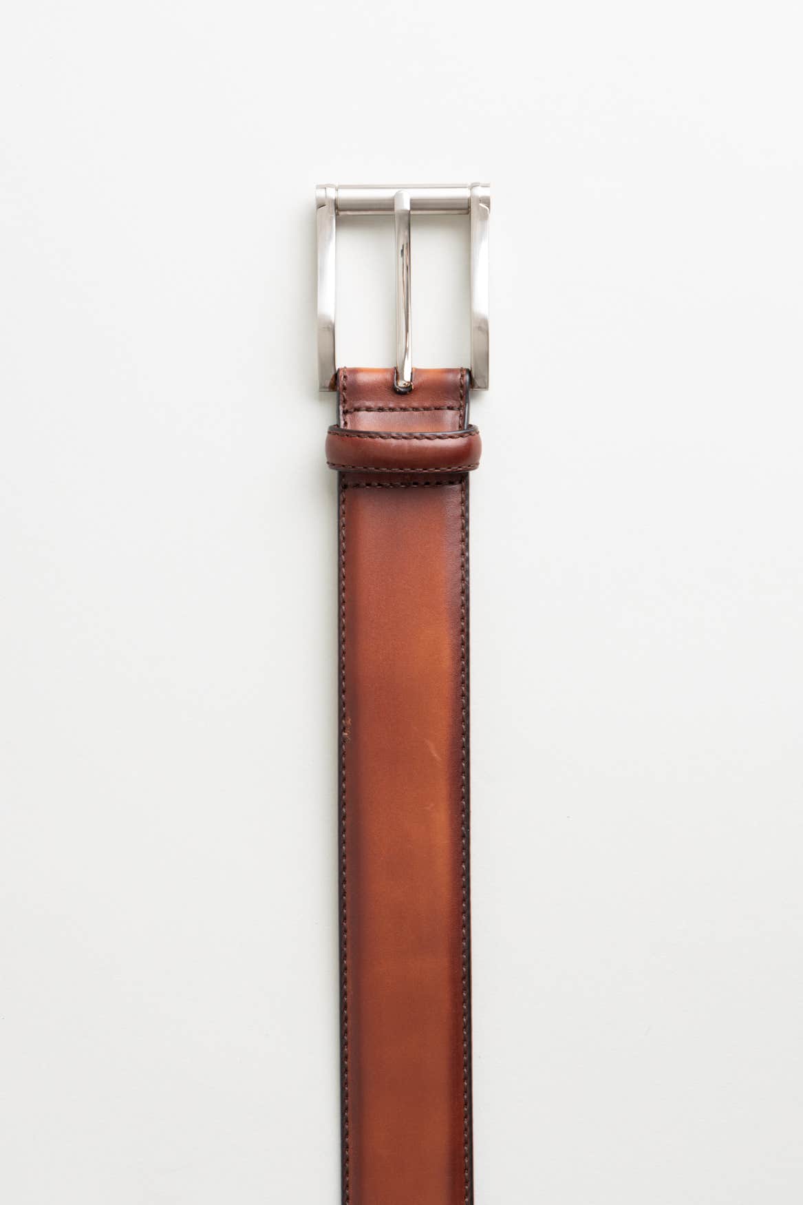 Cognac Leather Belt