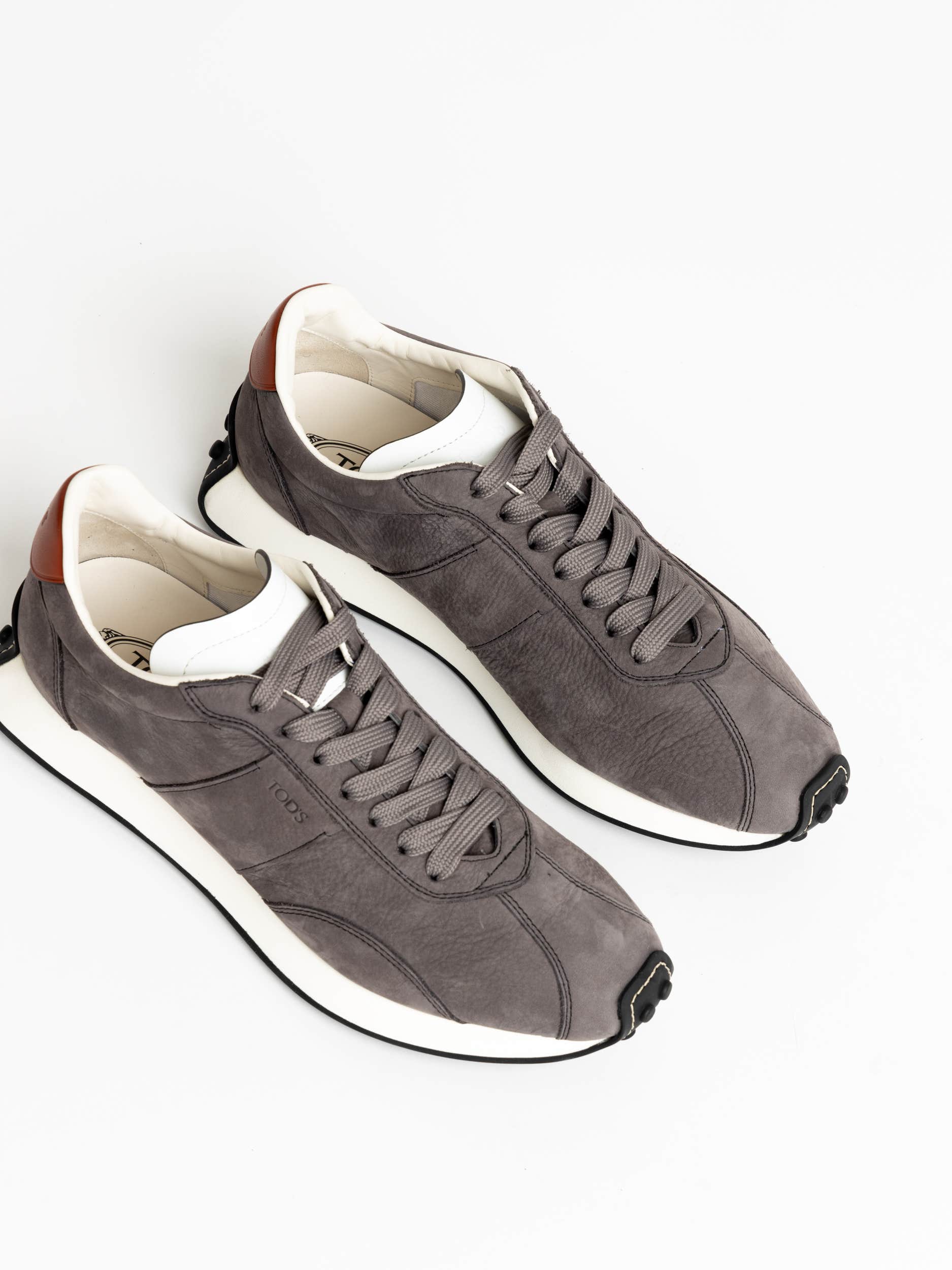 Grey T-Vintage Nubuck Sneakers