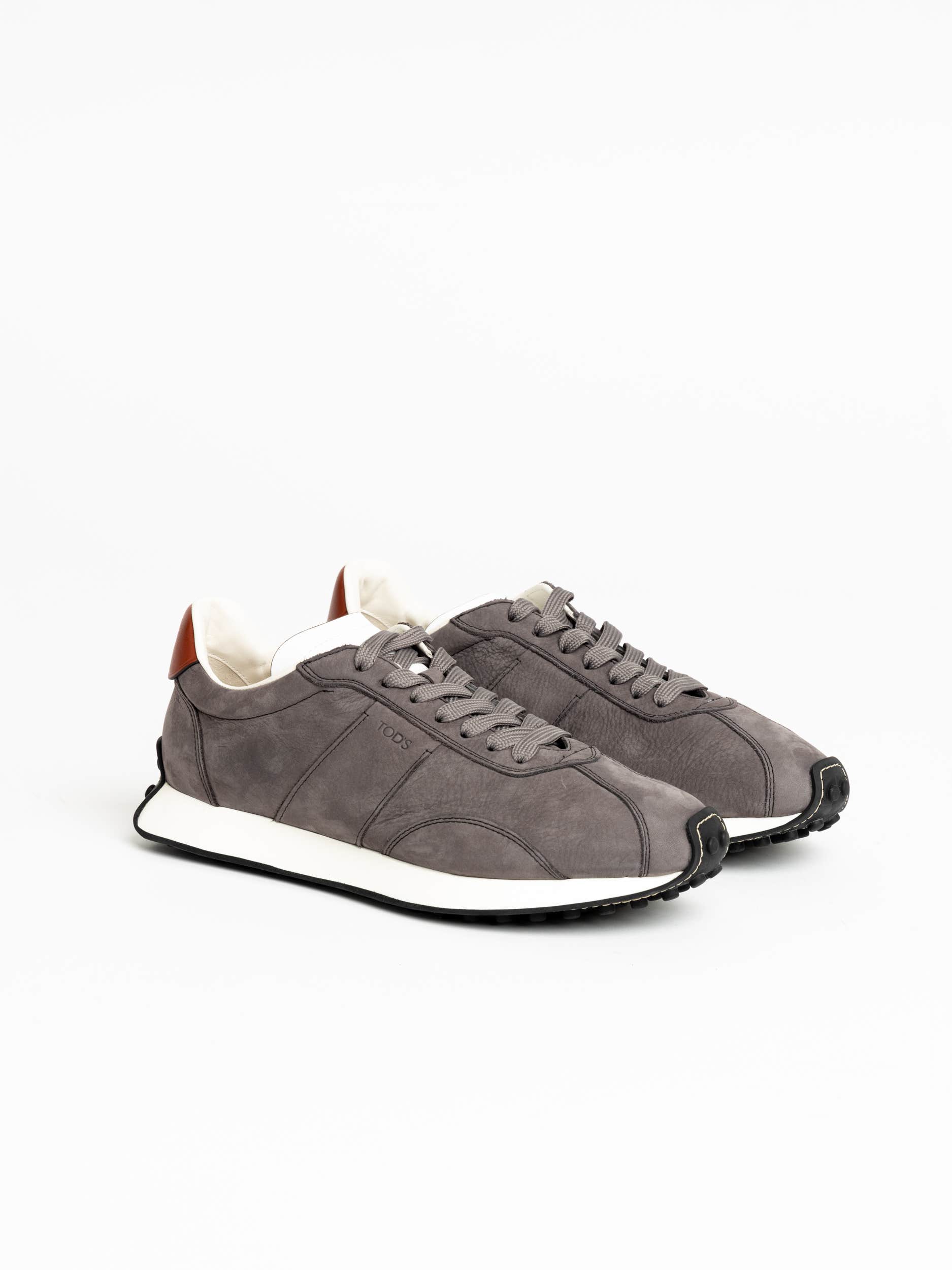 Grey T-Vintage Nubuck Sneakers