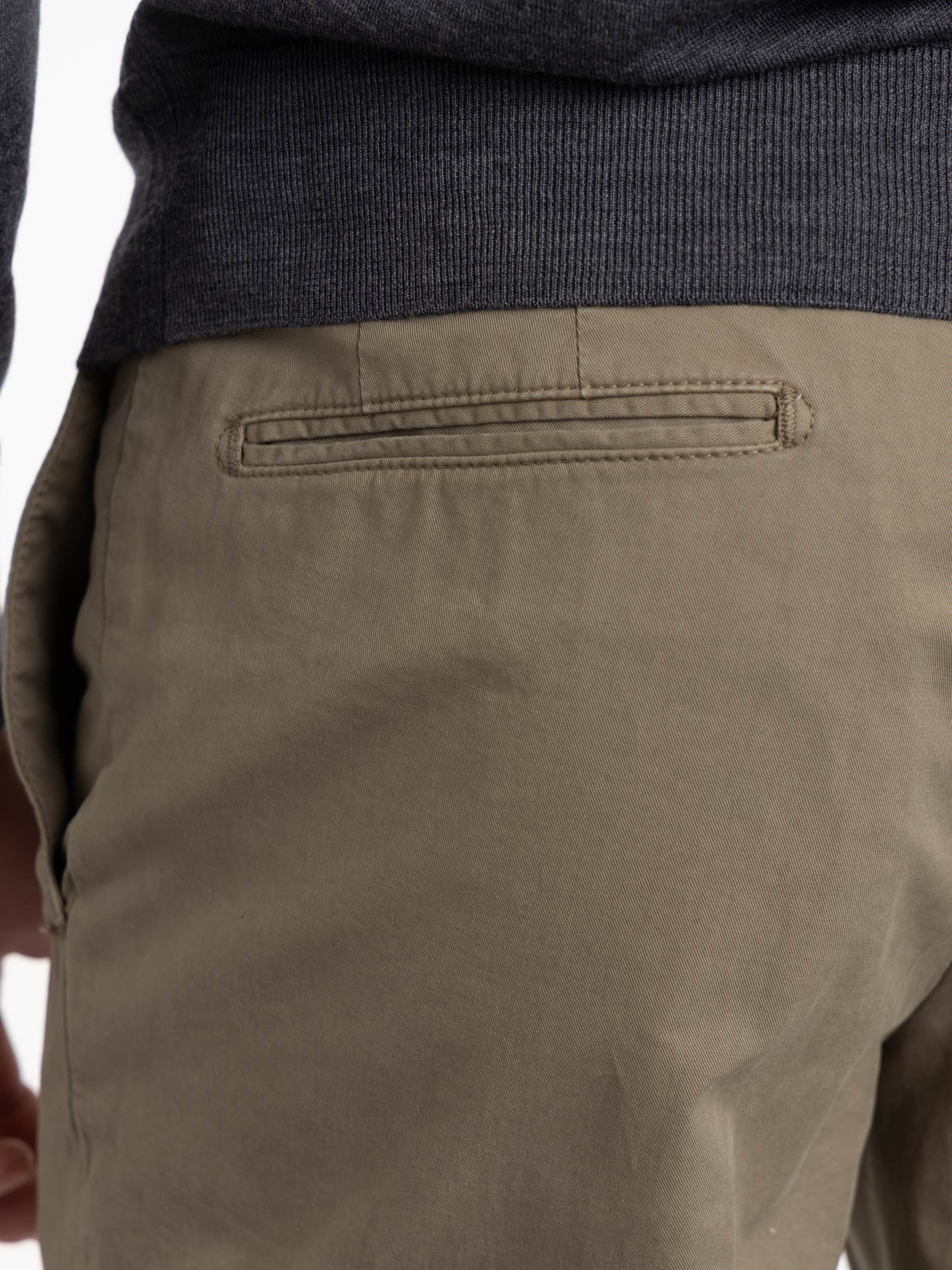 Green Cotton Trousers