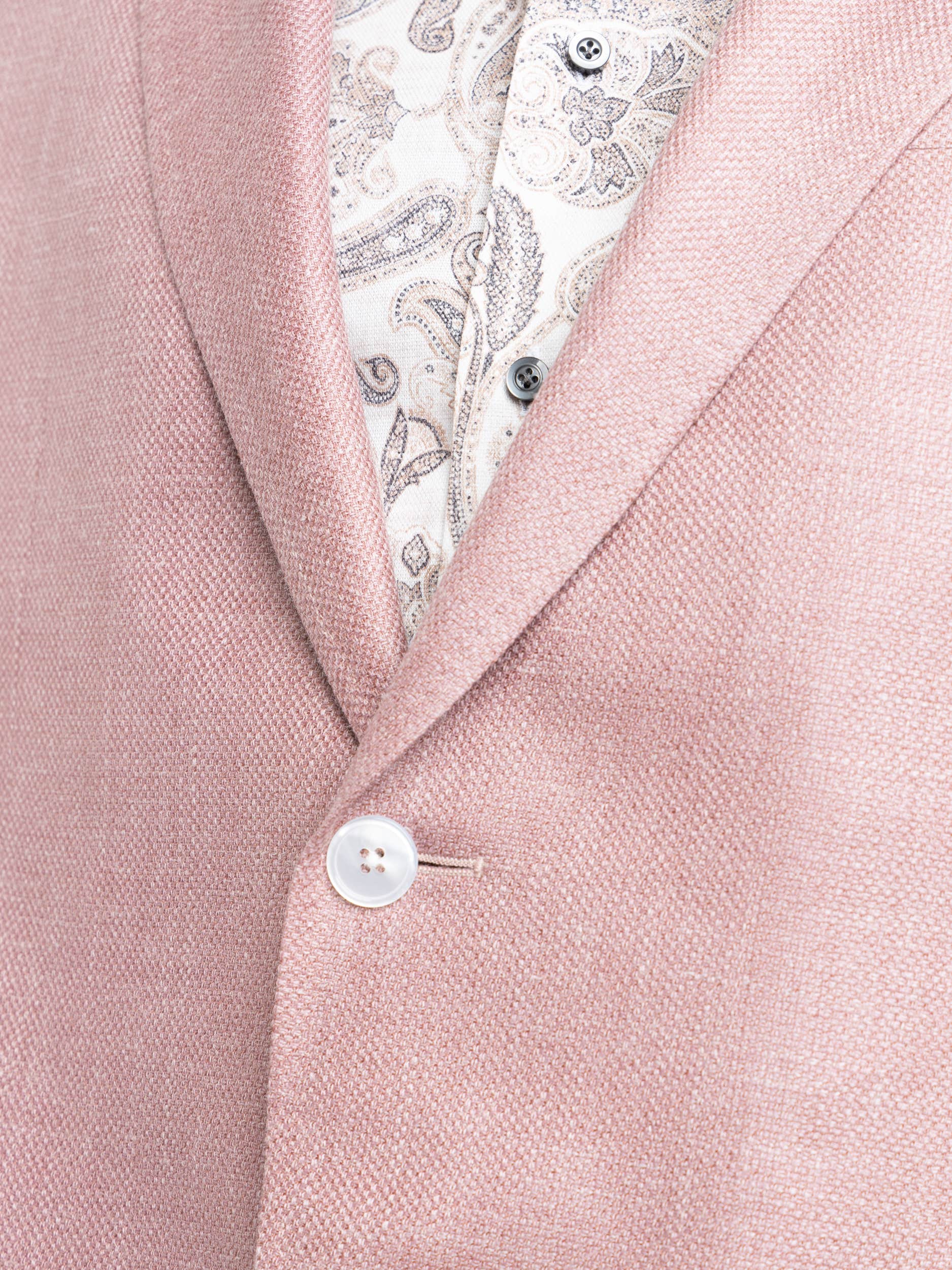 Pink Wool-Silk Sport Jacket
