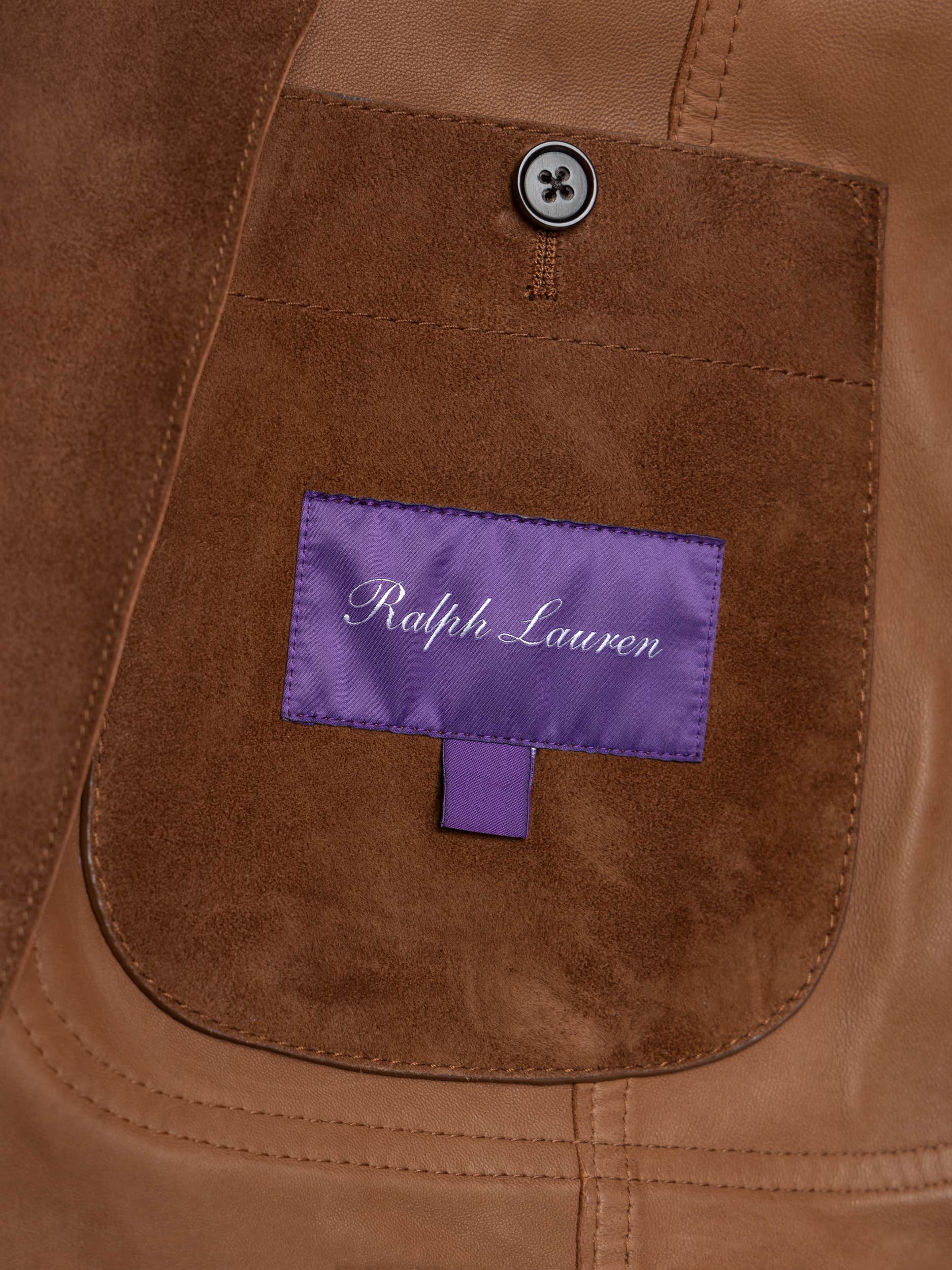 Chestnut Brown Hand-Tailored Suede Sport Jacket