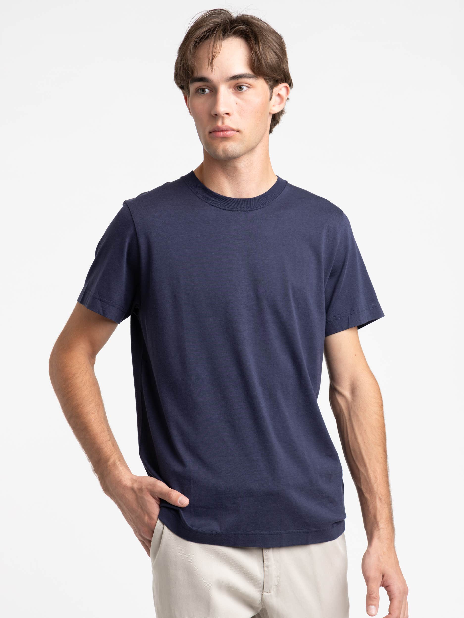 Navy Midweight T-Shirt