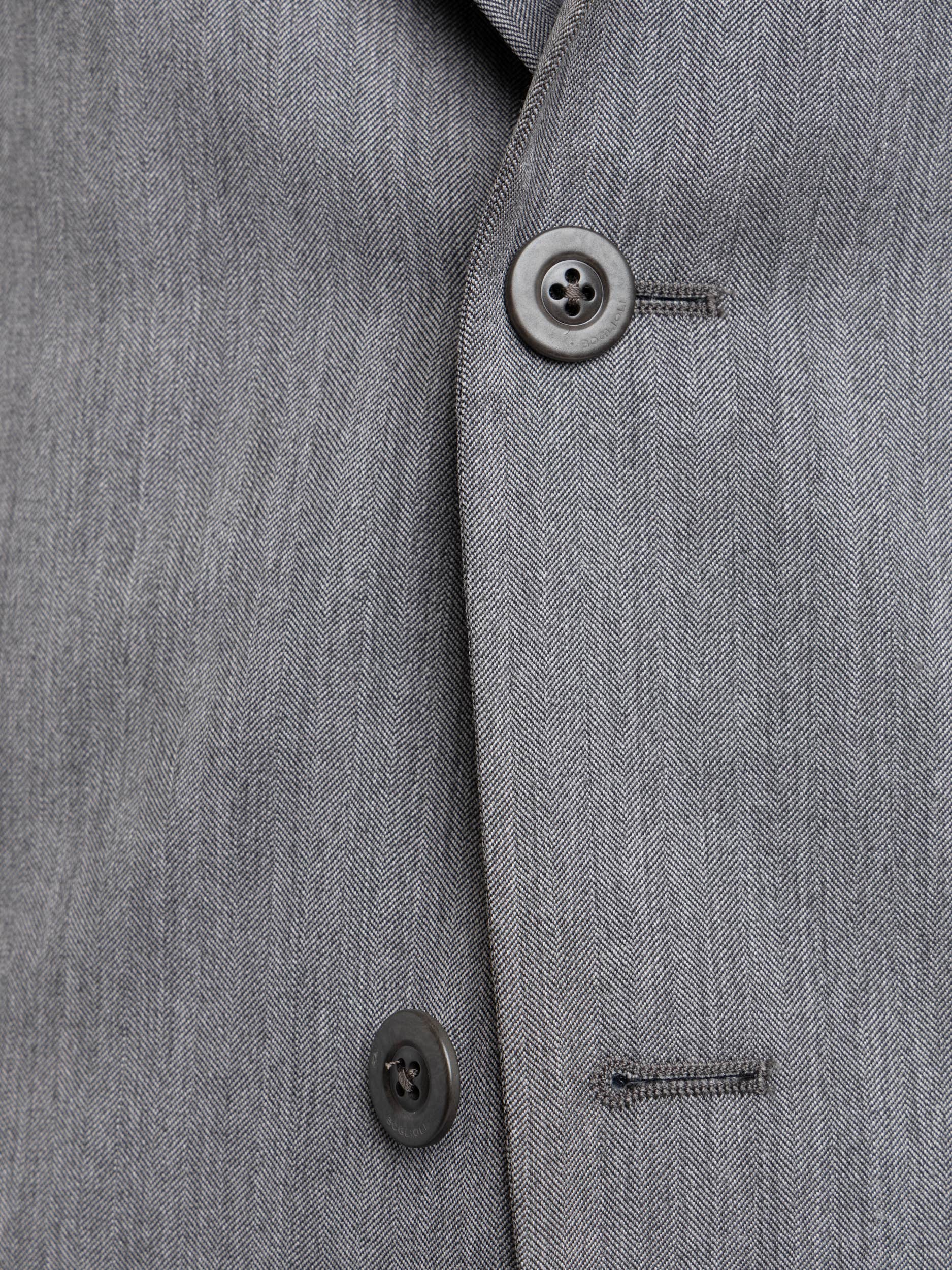 Grey Flannel Wool K-Suit