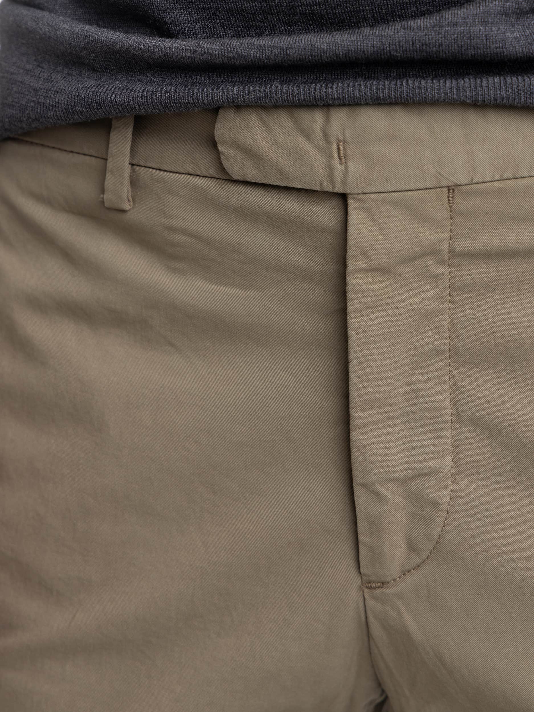 Green Cotton Trousers