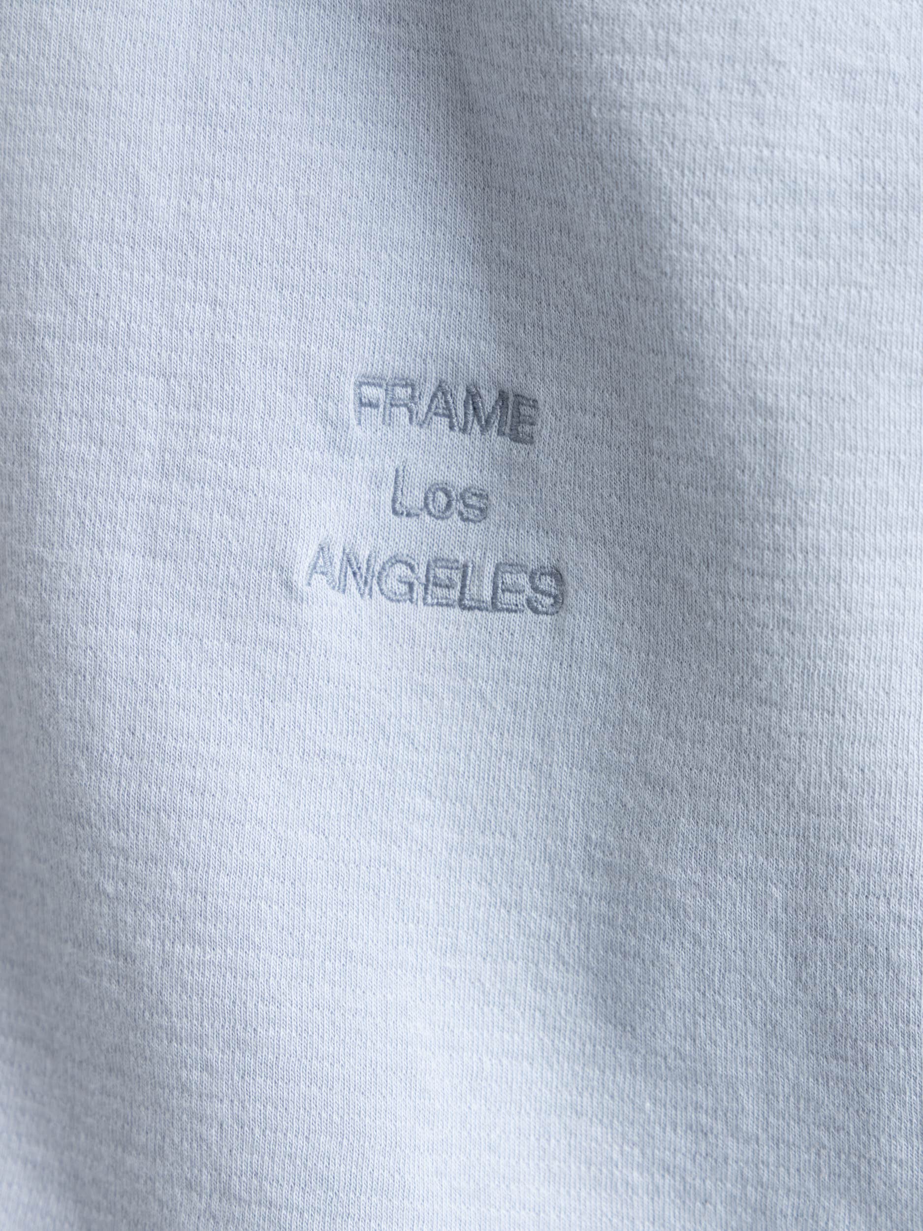 Duo Fold Tee in Soft Blue