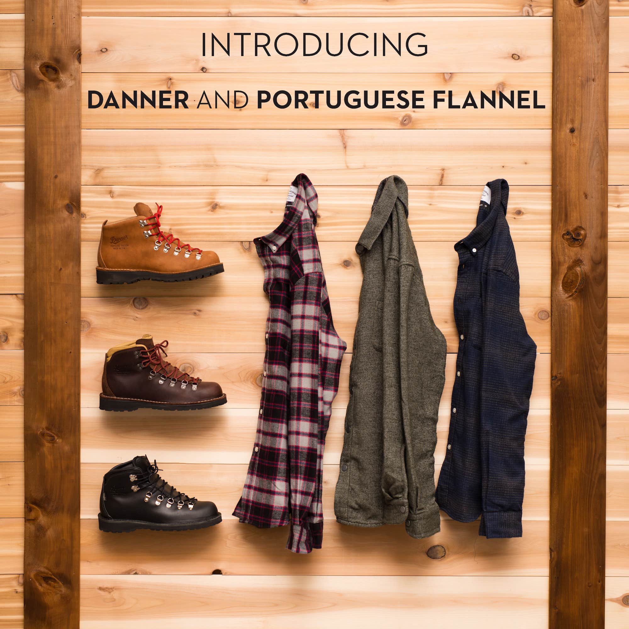 Introducing Portuguese Flannel and Danner: two new brands helping us roll out the season’s top look