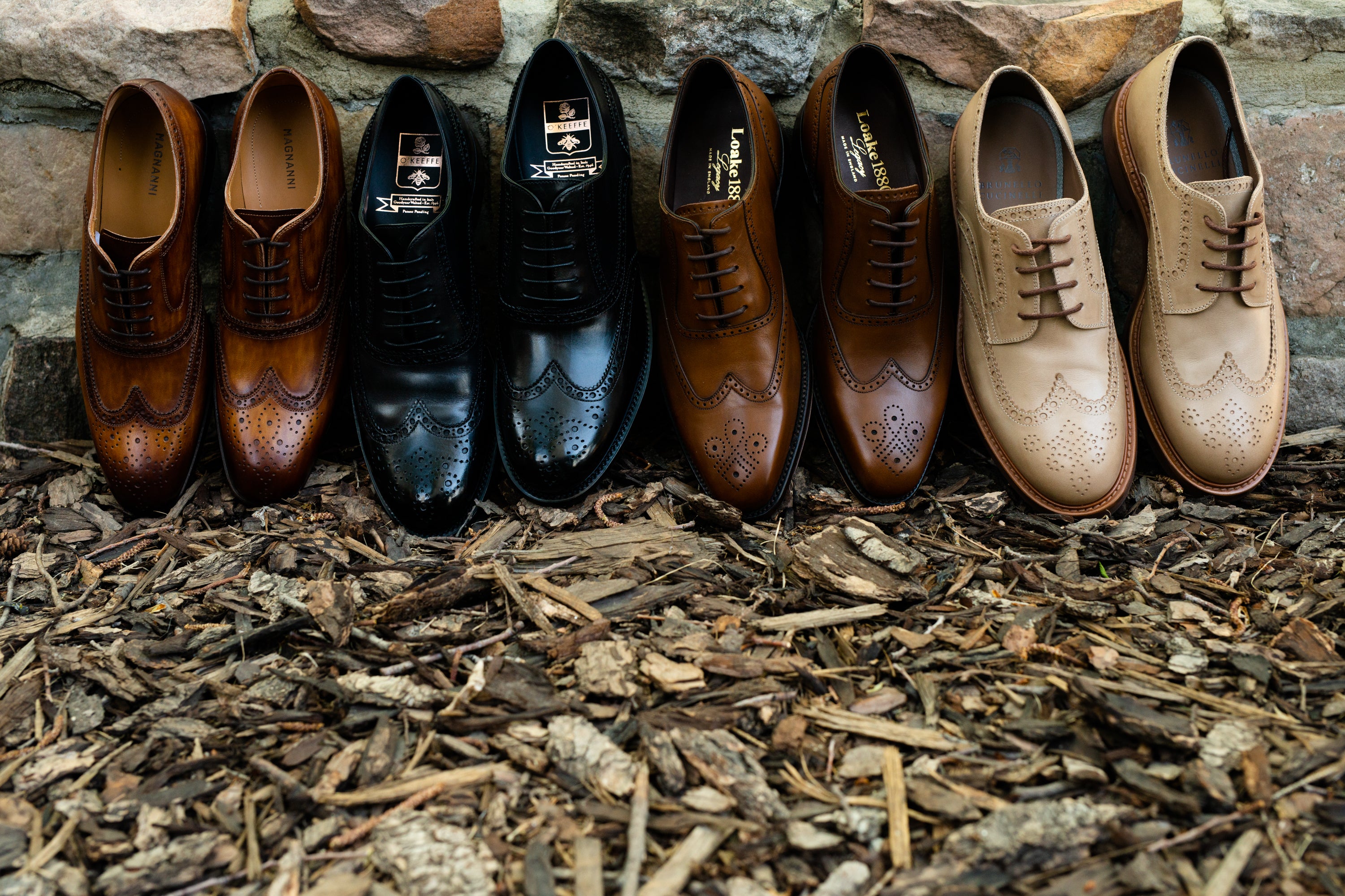 Wingtip brogues store