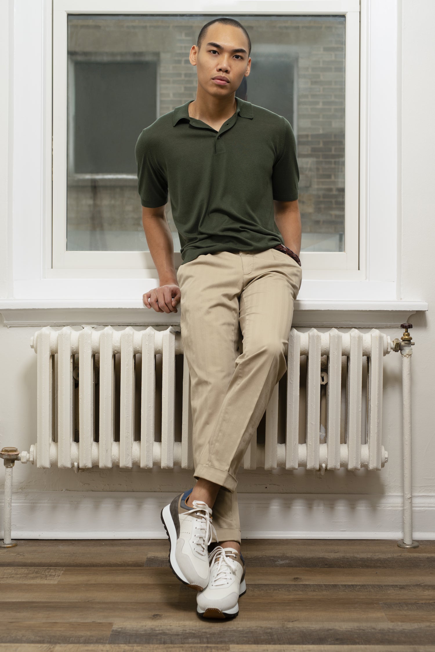 Men's Wrinkle-Free Double L Chinos, Natural Fit, Hidden Comfort, Pleated |  Pants at L.L.Bean